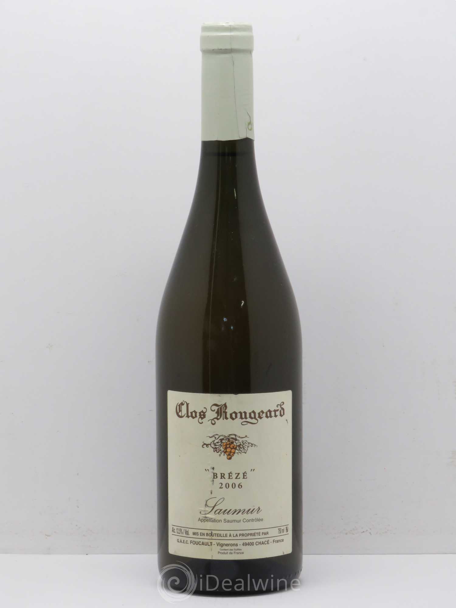 Saumur Brézé Clos Rougeard 2006 - Posten von 1 Flasche - 0