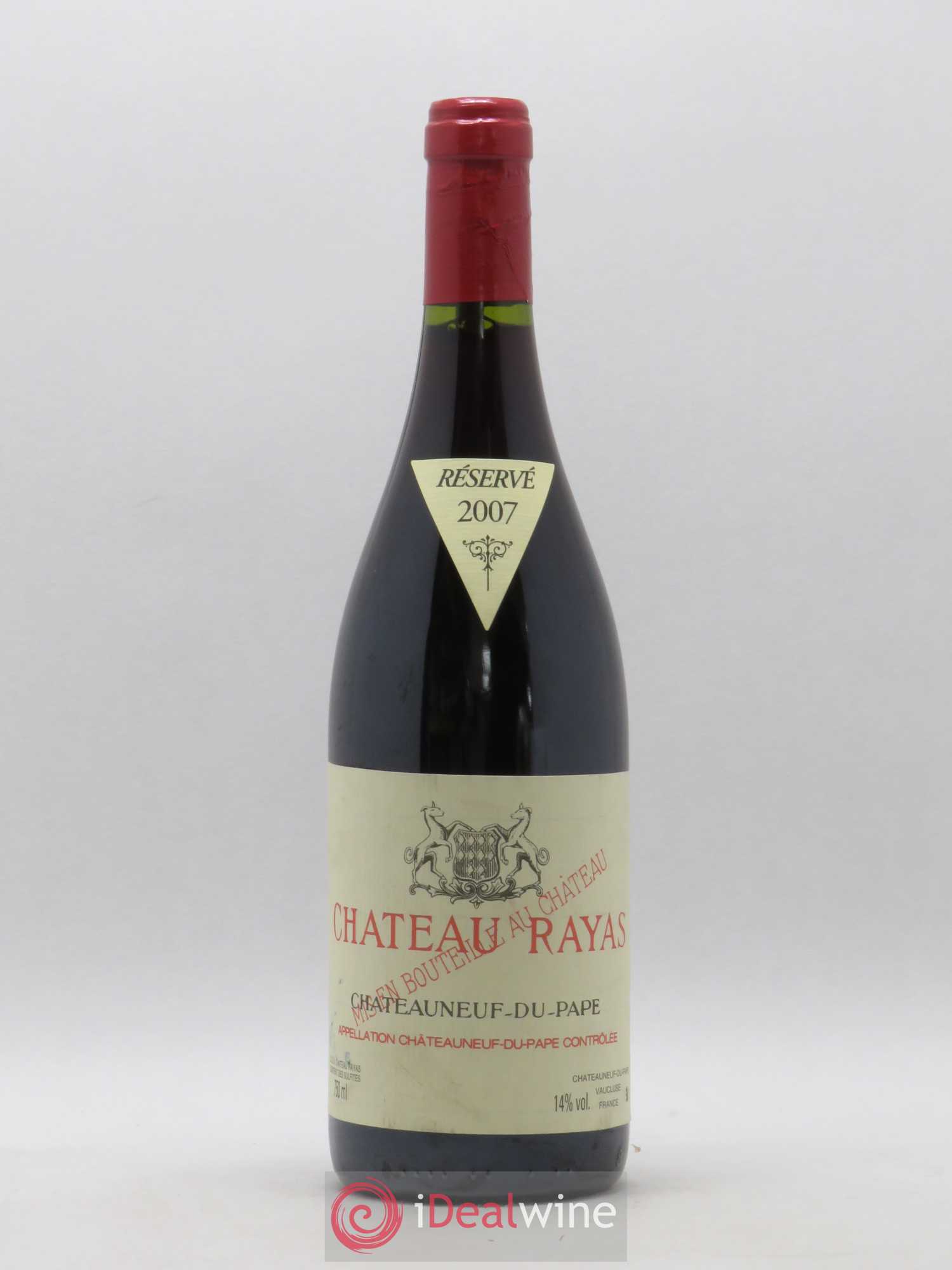 Châteauneuf-du-Pape Château Rayas Emmanuel Reynaud 2007 - Lot de 1 bouteille - 0