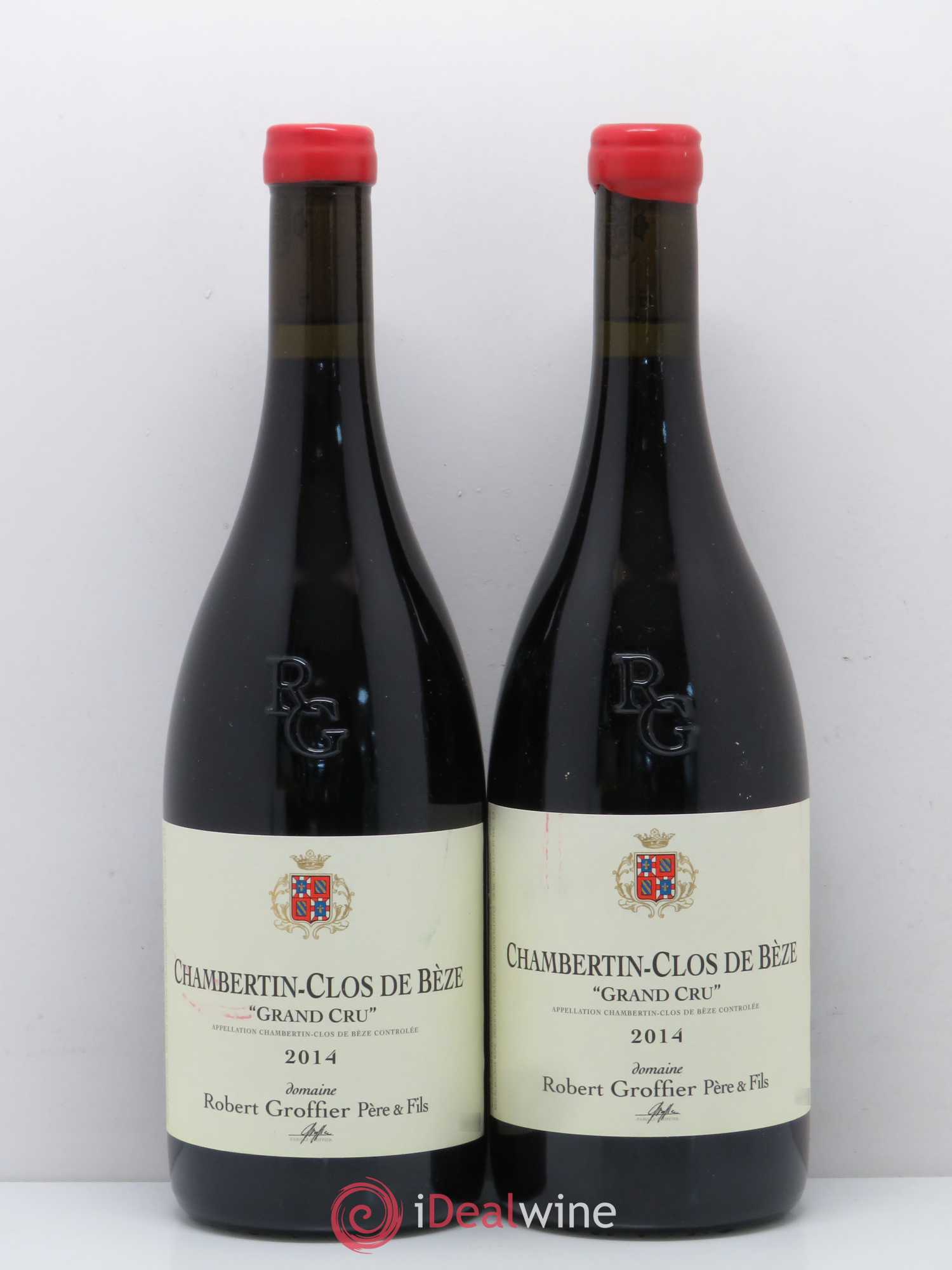 Chambertin Clos de Bèze Grand Cru Robert Groffier Père & Fils (Domaine) 2014 - Lot de 2 bouteilles - 0