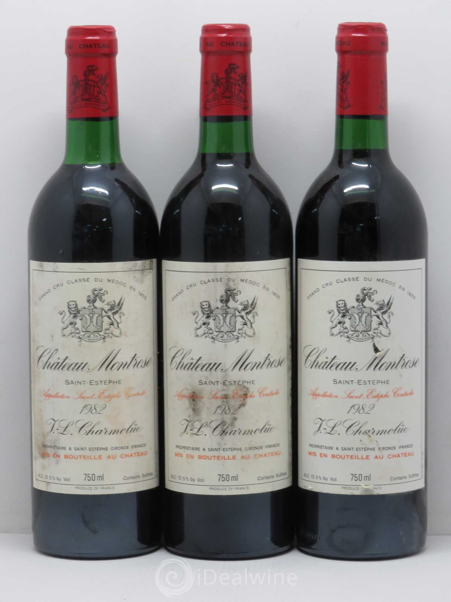 Château Montrose 2ème Grand Cru Classé 1982 - Lot de 12 bouteilles - 2