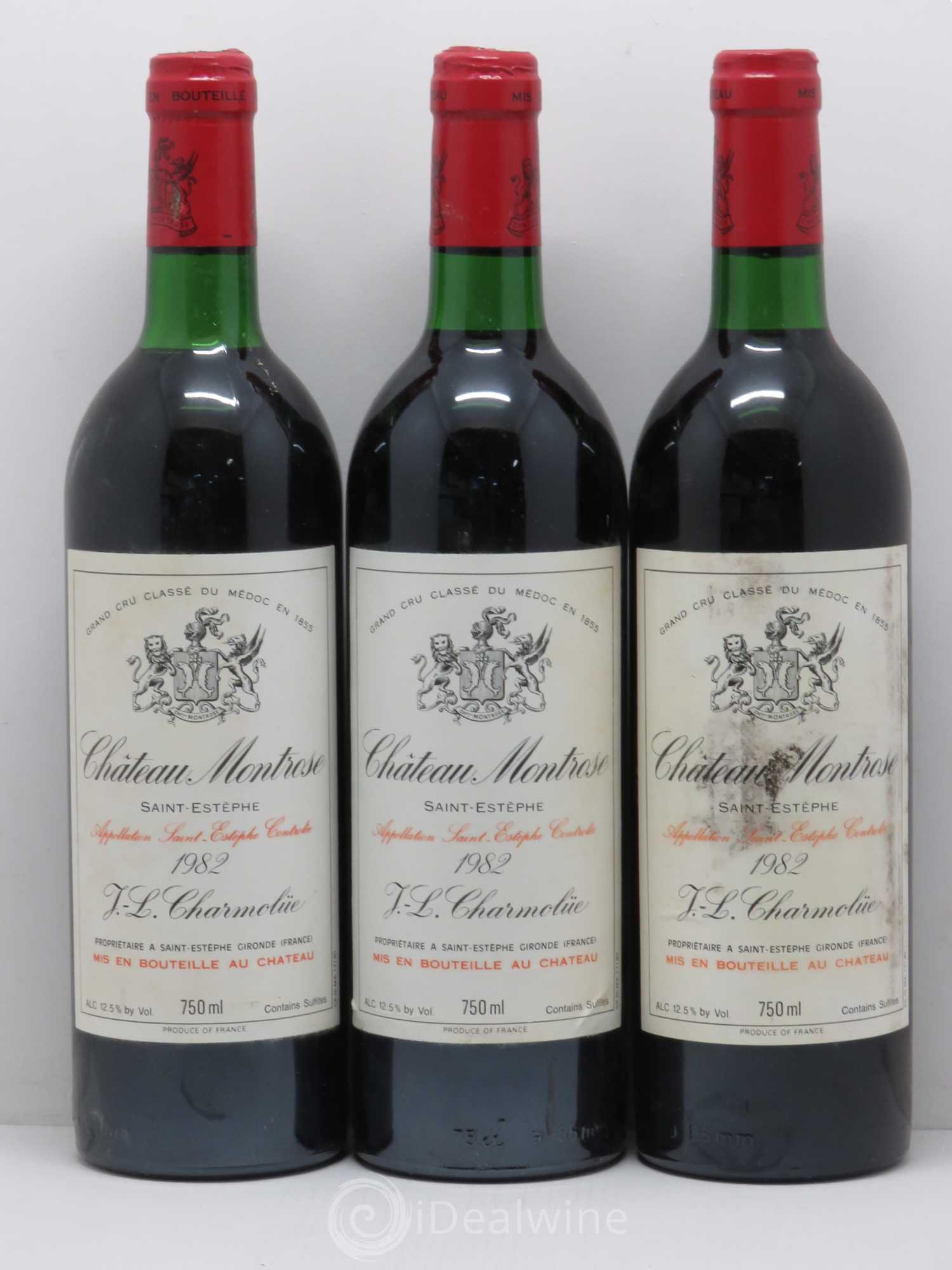 Château Montrose 2ème Grand Cru Classé 1982 - Lot de 12 bouteilles - 3