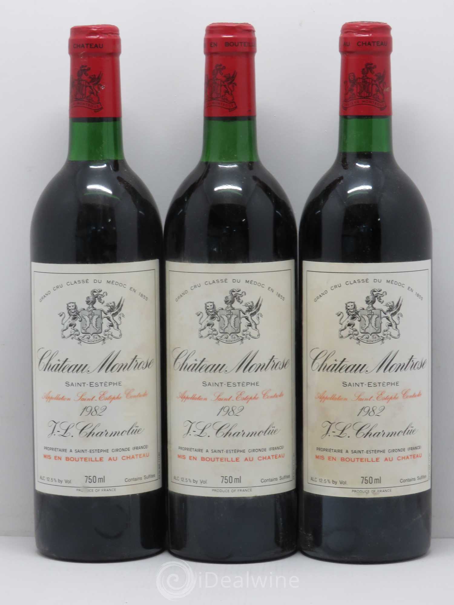 Château Montrose 2ème Grand Cru Classé 1982 - Lot de 12 bouteilles - 4
