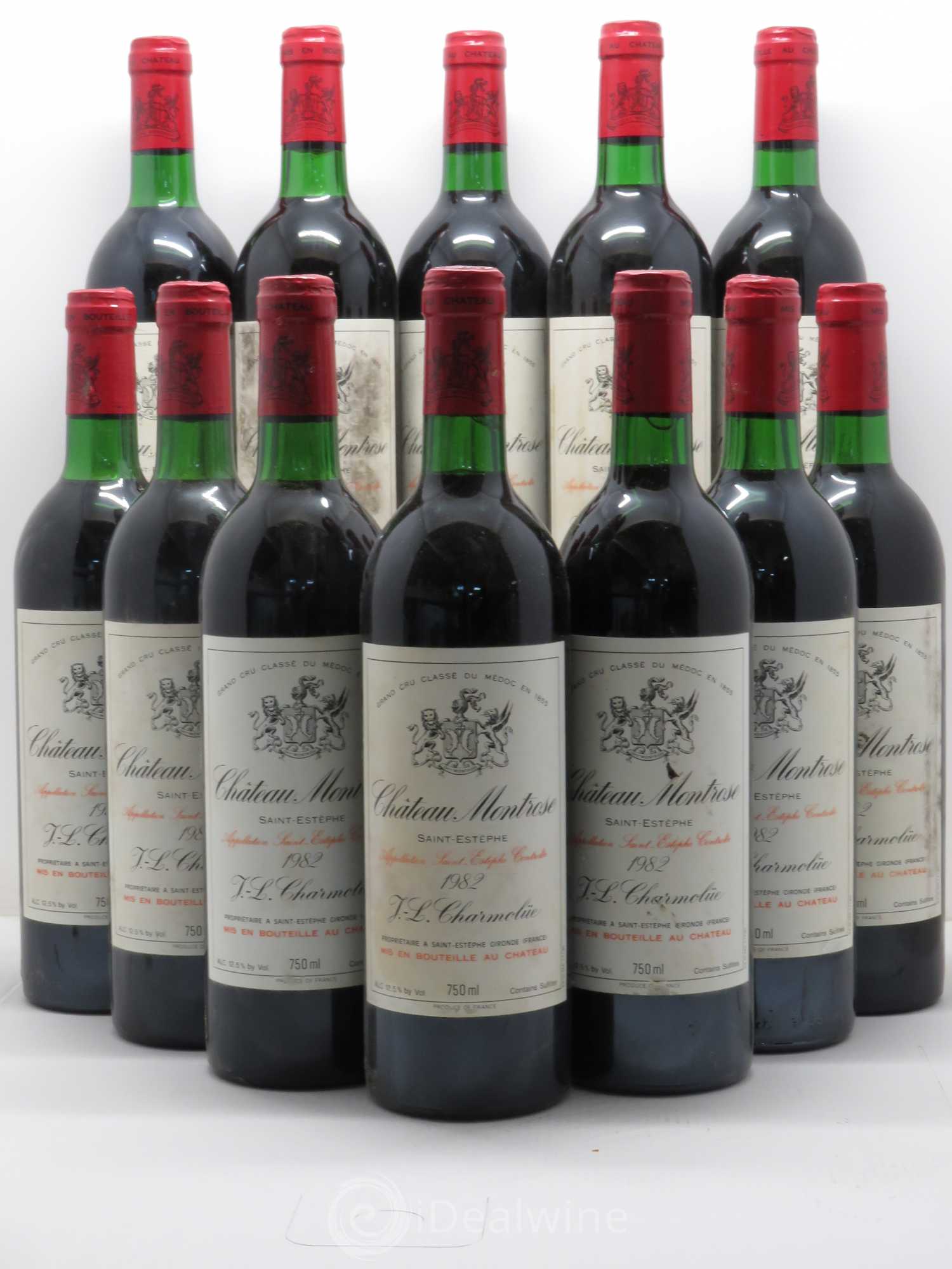 Château Montrose 2ème Grand Cru Classé 1982 - Lot de 12 bouteilles - 0