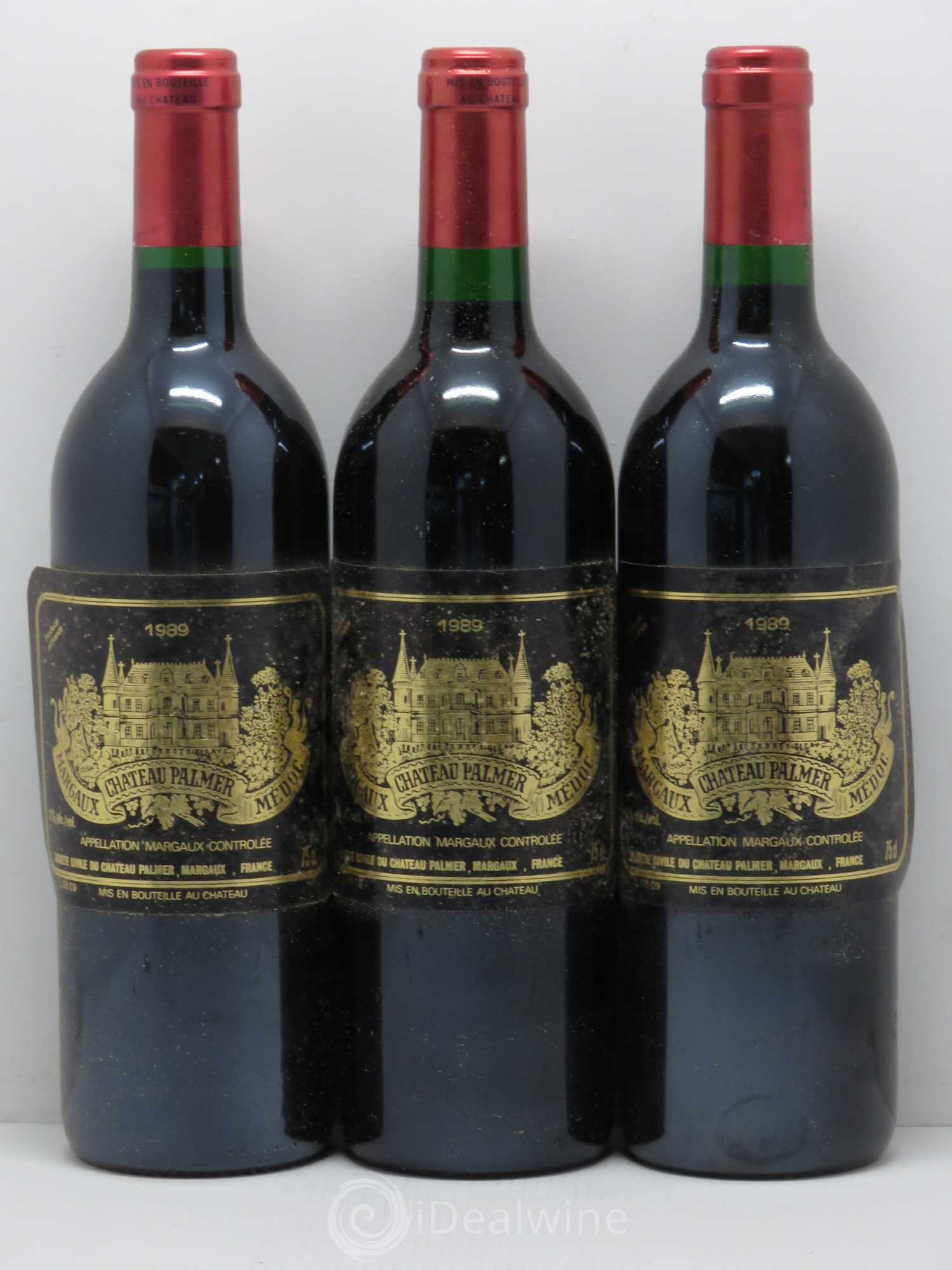 Château Palmer 3ème Grand Cru Classé 1989 - Lot de 12 bouteilles - 3