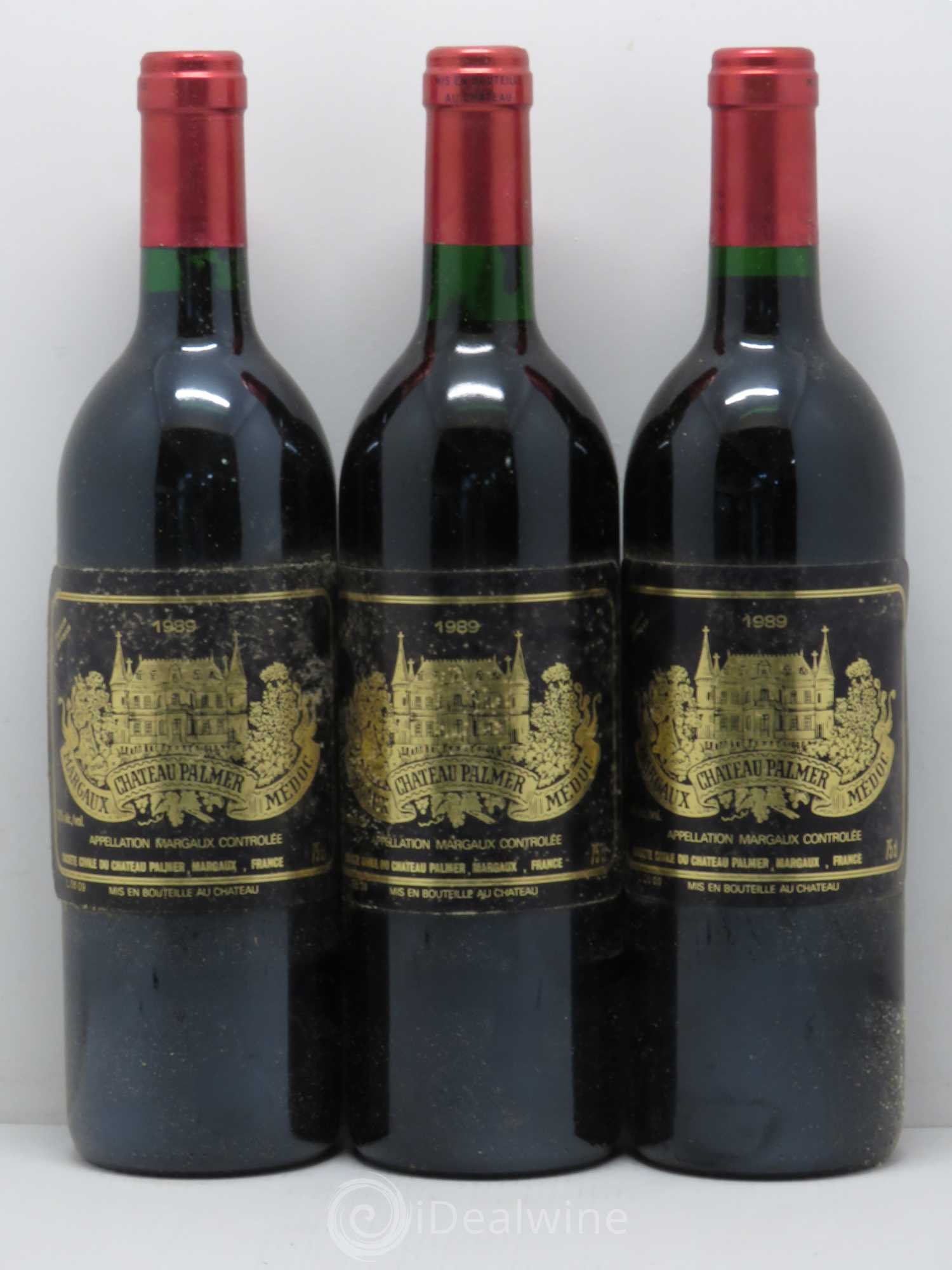 Château Palmer 3ème Grand Cru Classé 1989 - Lot de 12 bouteilles - 4