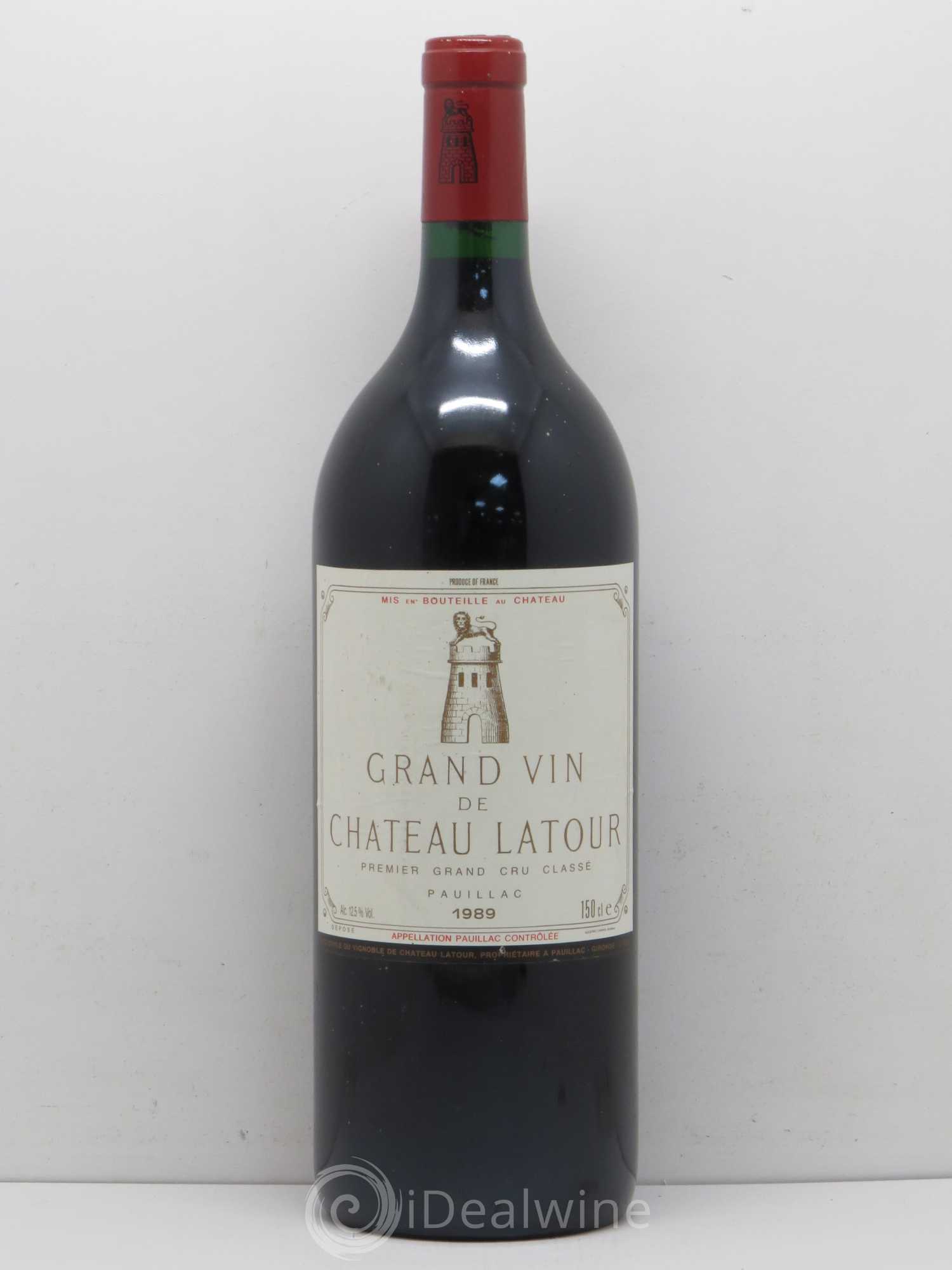 Château Latour 1er Grand Cru Classé 1989 - Lot de 1 magnum - 0