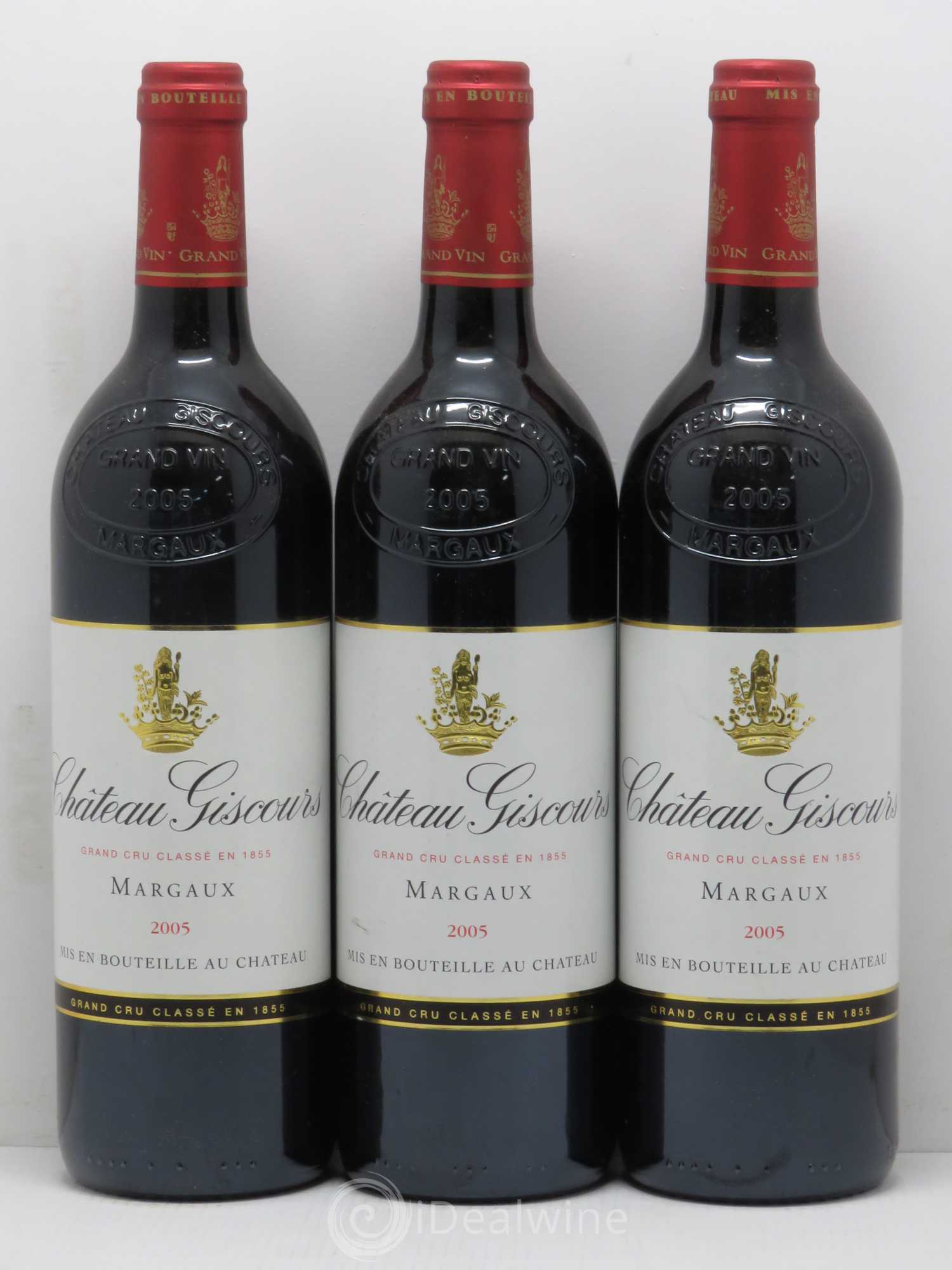 Château Giscours 3ème Grand Cru Classé 2005 - Lot de 3 bouteilles - 0