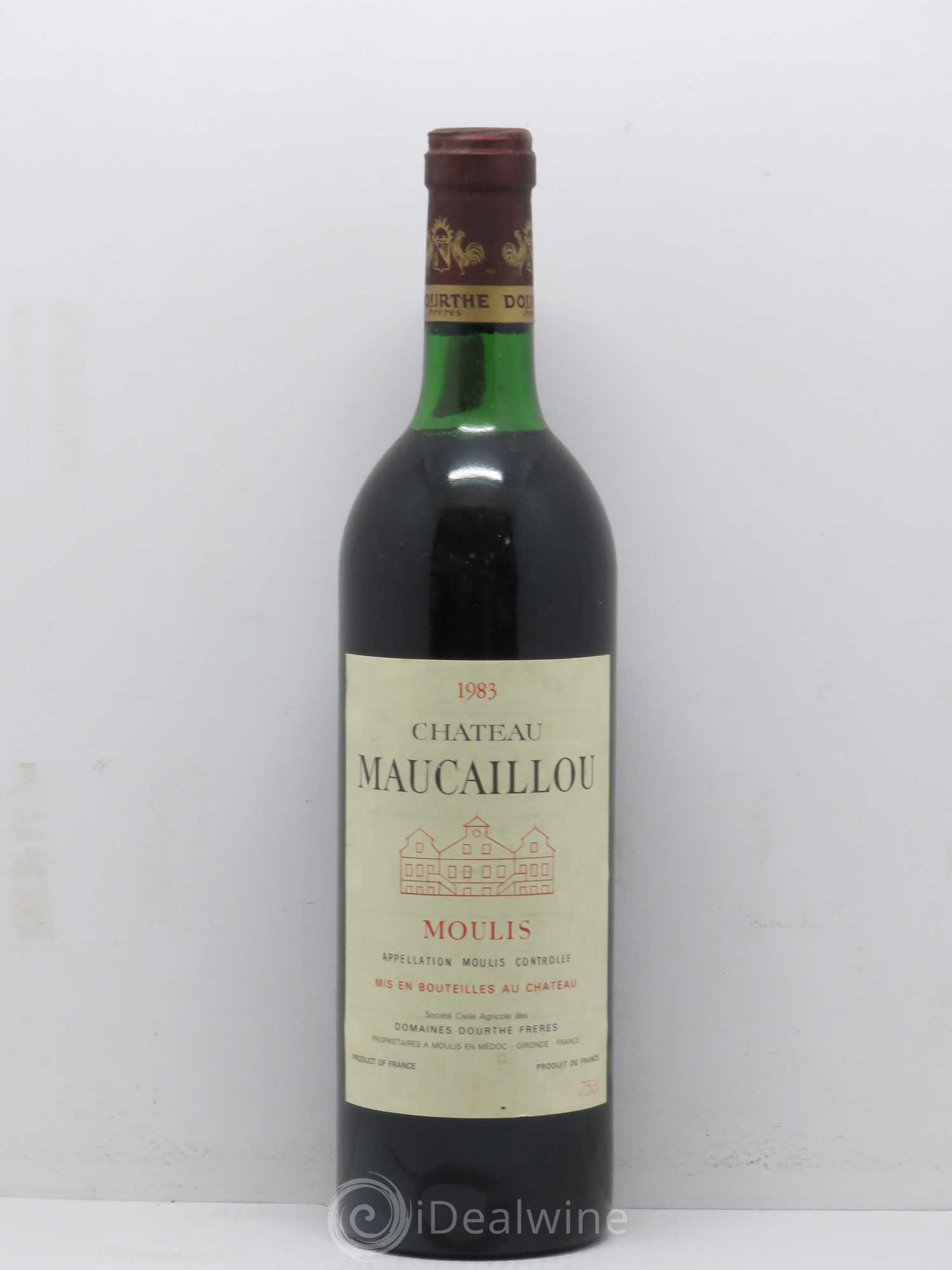 Château Maucaillou 1983 - Lot de 1 bouteille - 0