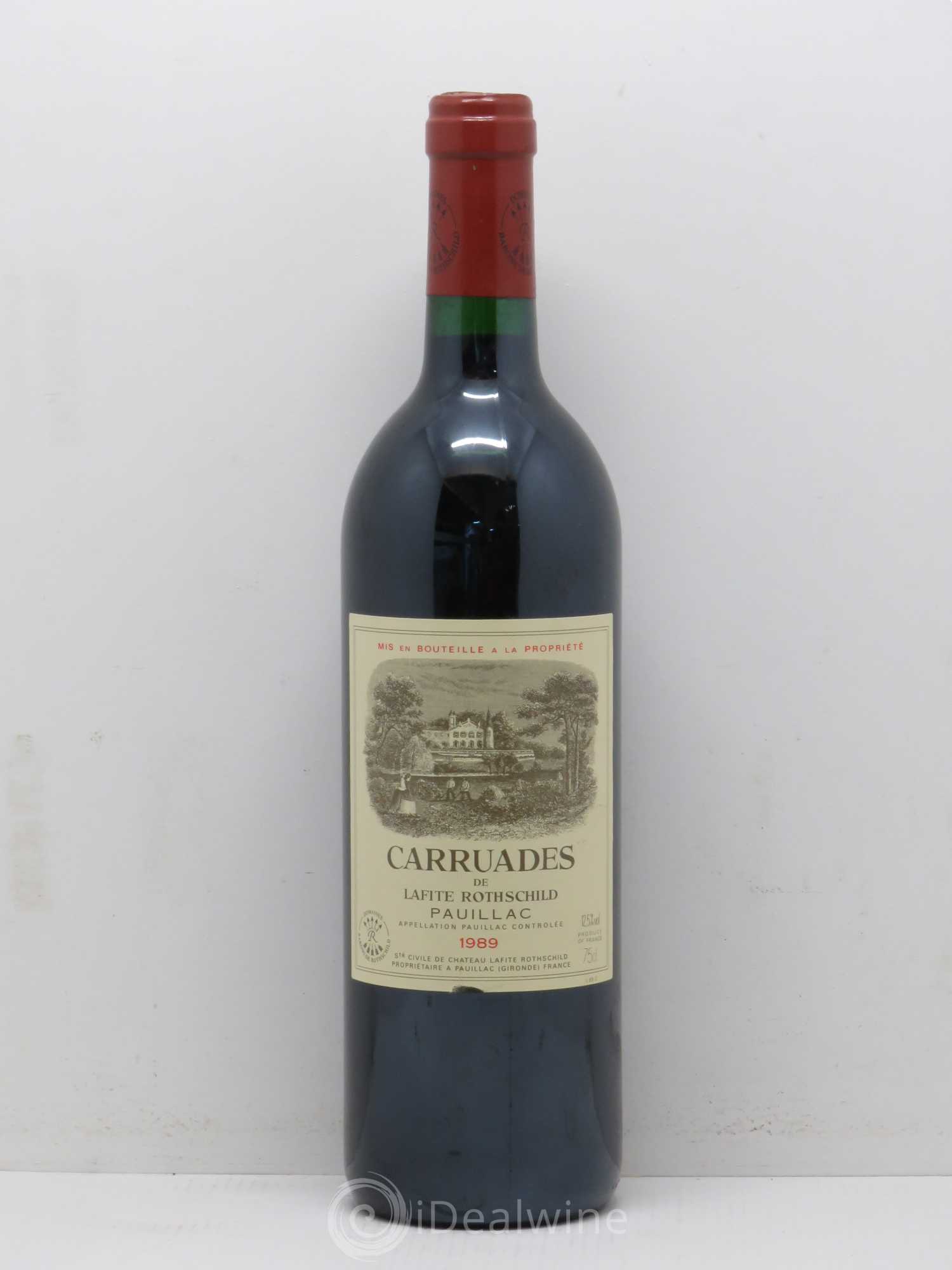 Carruades de Lafite Rothschild Second Vin 1989 - Lot de 1 bouteille - 0