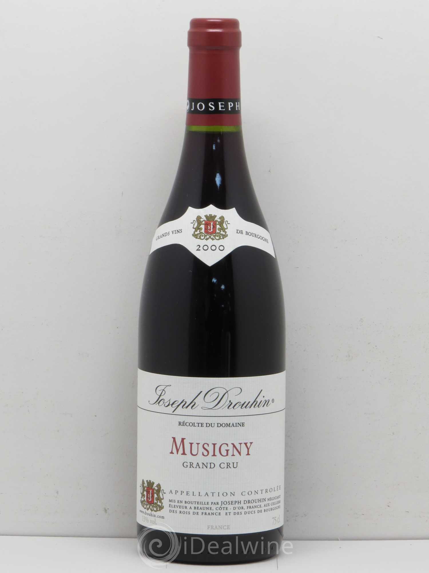 Musigny Grand Cru Joseph Drouhin 2000 - Lot de 1 bouteille - 0