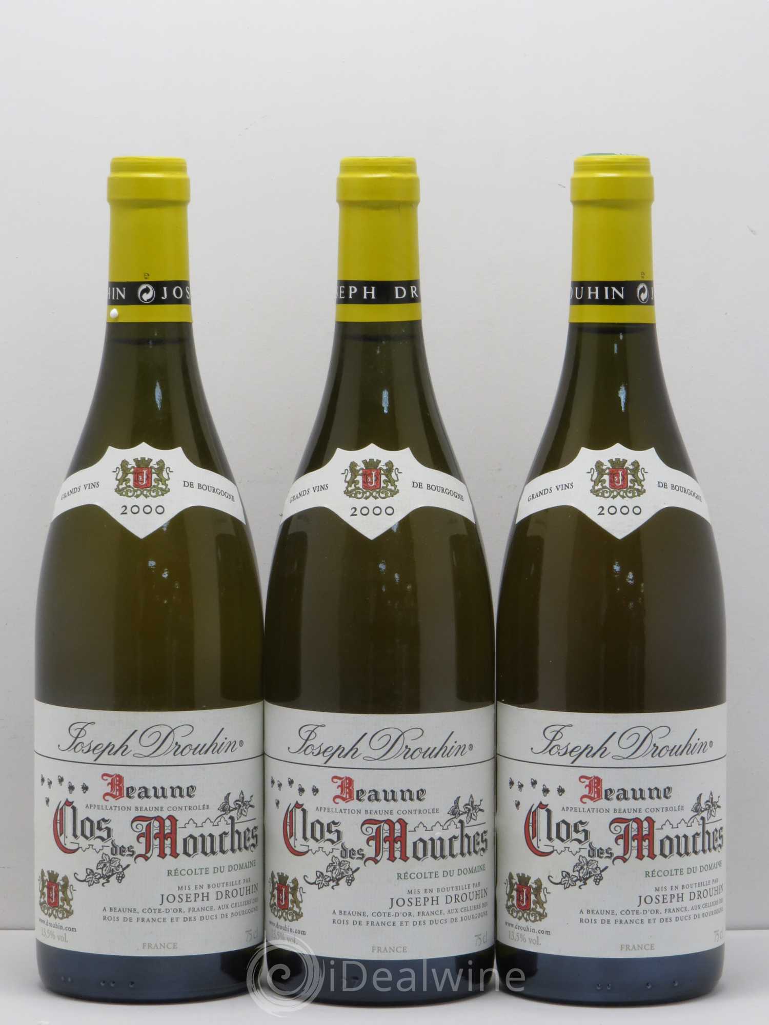 Beaune 1er Cru Clos des Mouches Joseph Drouhin 2000 - Lot de 3 bouteilles - 0
