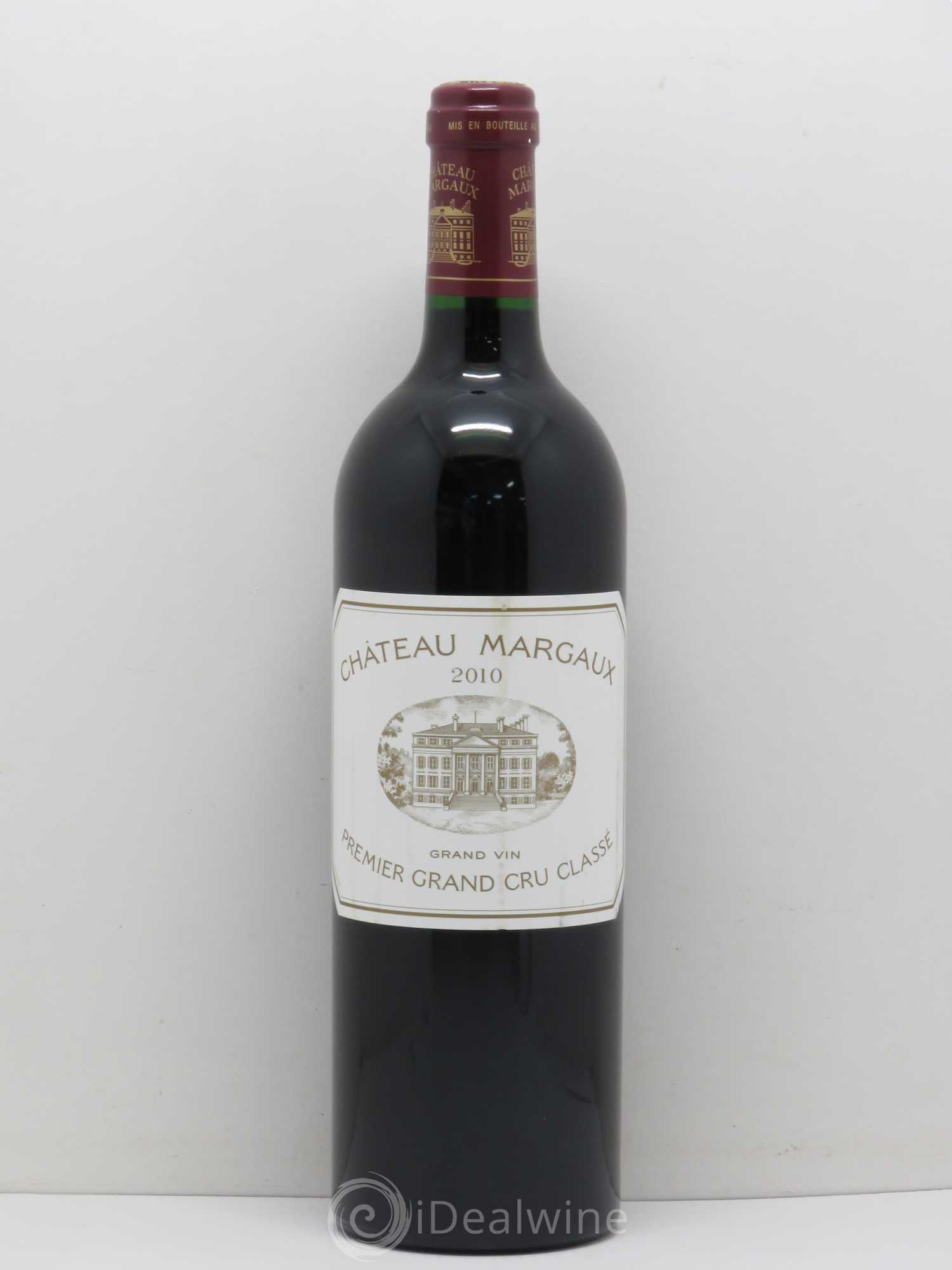 Château Margaux 1er Grand Cru Classé 2010 - Lot de 1 bouteille - 0