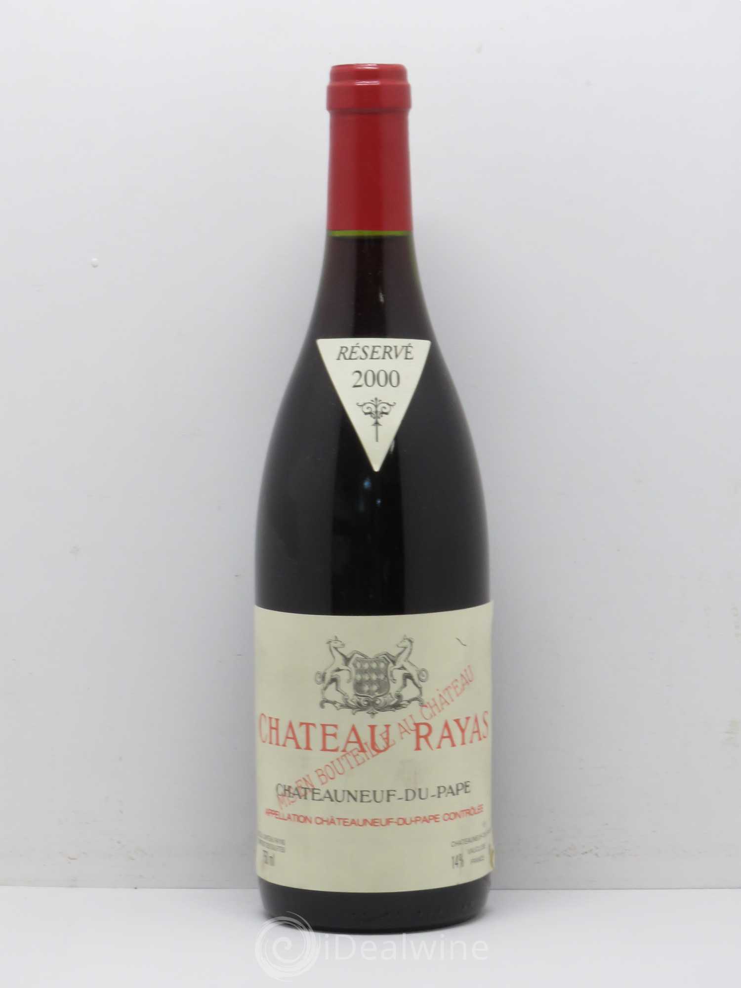 Châteauneuf-du-Pape Château Rayas Emmanuel Reynaud 2000 - Lot de 1 bouteille - 0