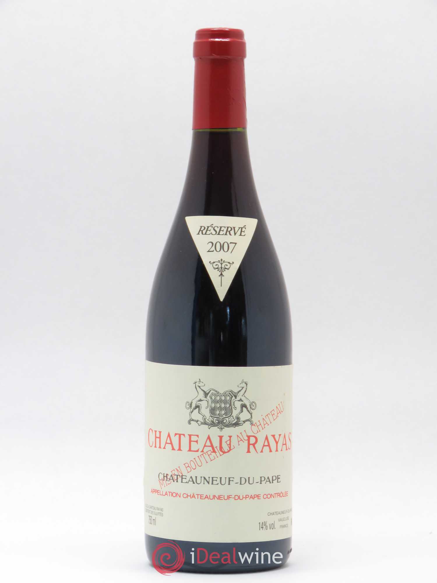 Châteauneuf-du-Pape Château Rayas Emmanuel Reynaud 2007 - Lot de 1 bouteille - 0