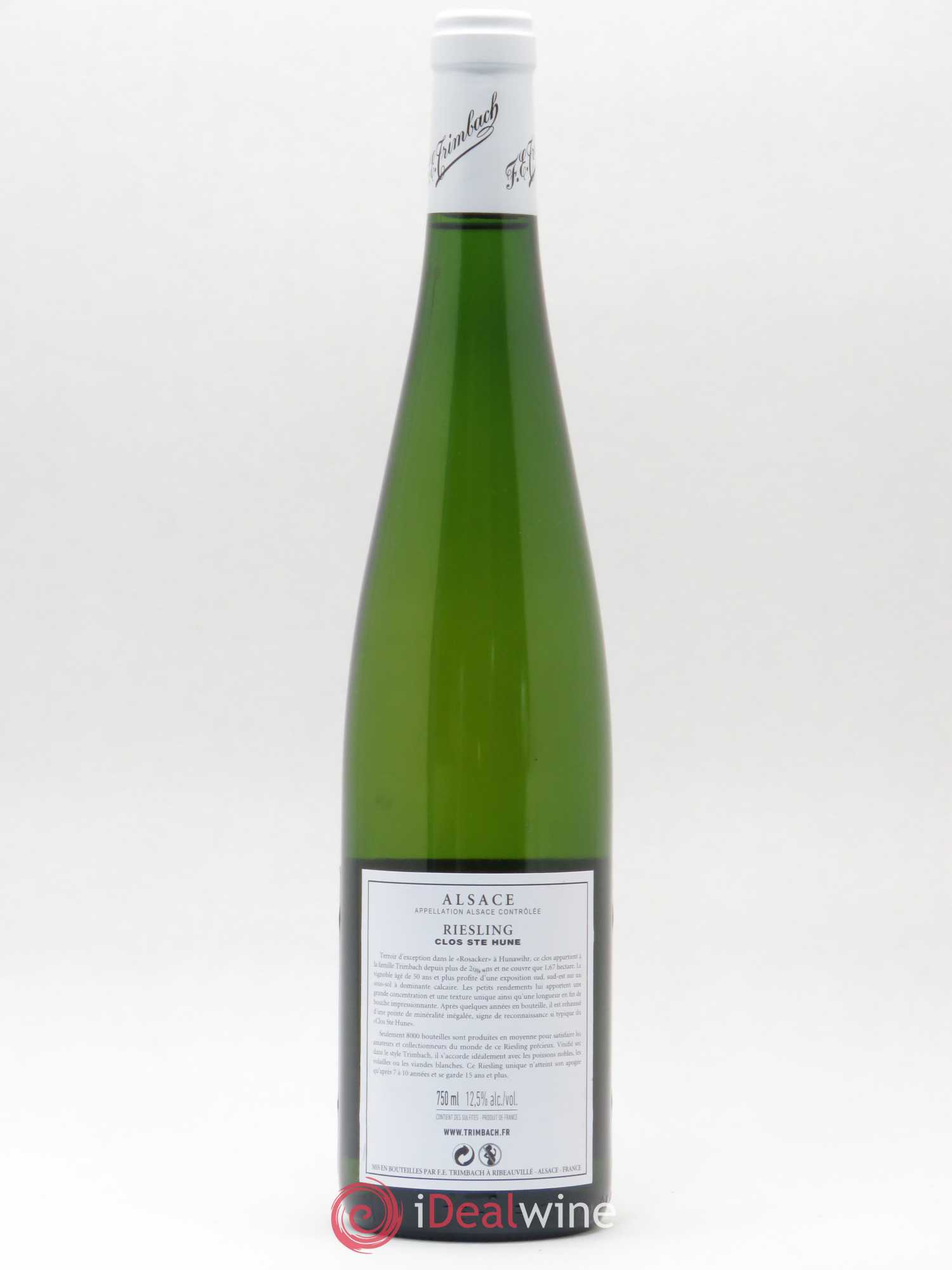 Alsace Riesling Clos Sainte-Hune Trimbach (Domaine) 2013 - Lot de 1 bouteille - 1