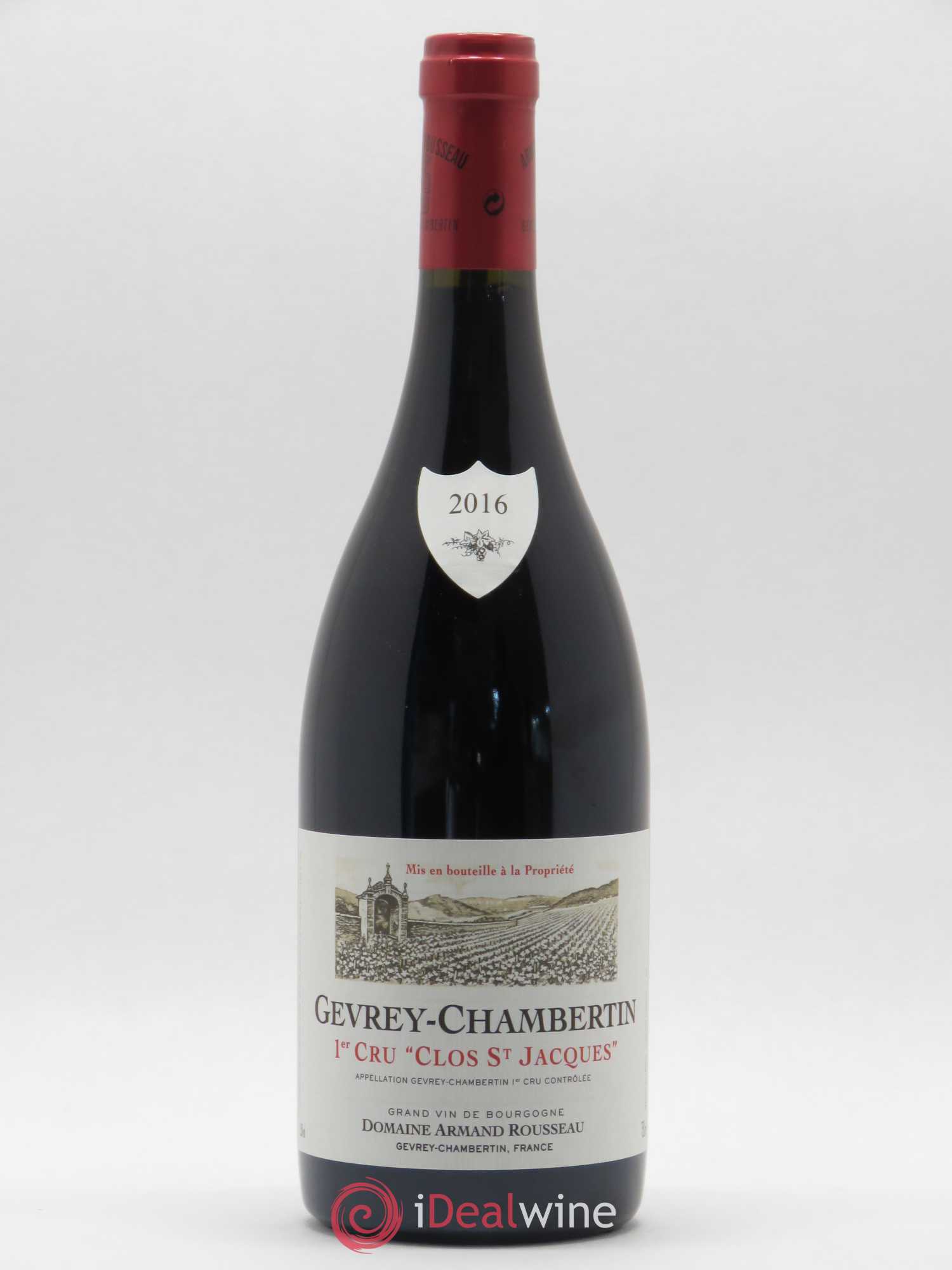 Gevrey-Chambertin 1er Cru Clos Saint-Jacques Armand Rousseau (Domaine) 2016 - Lot de 1 bouteille - 0