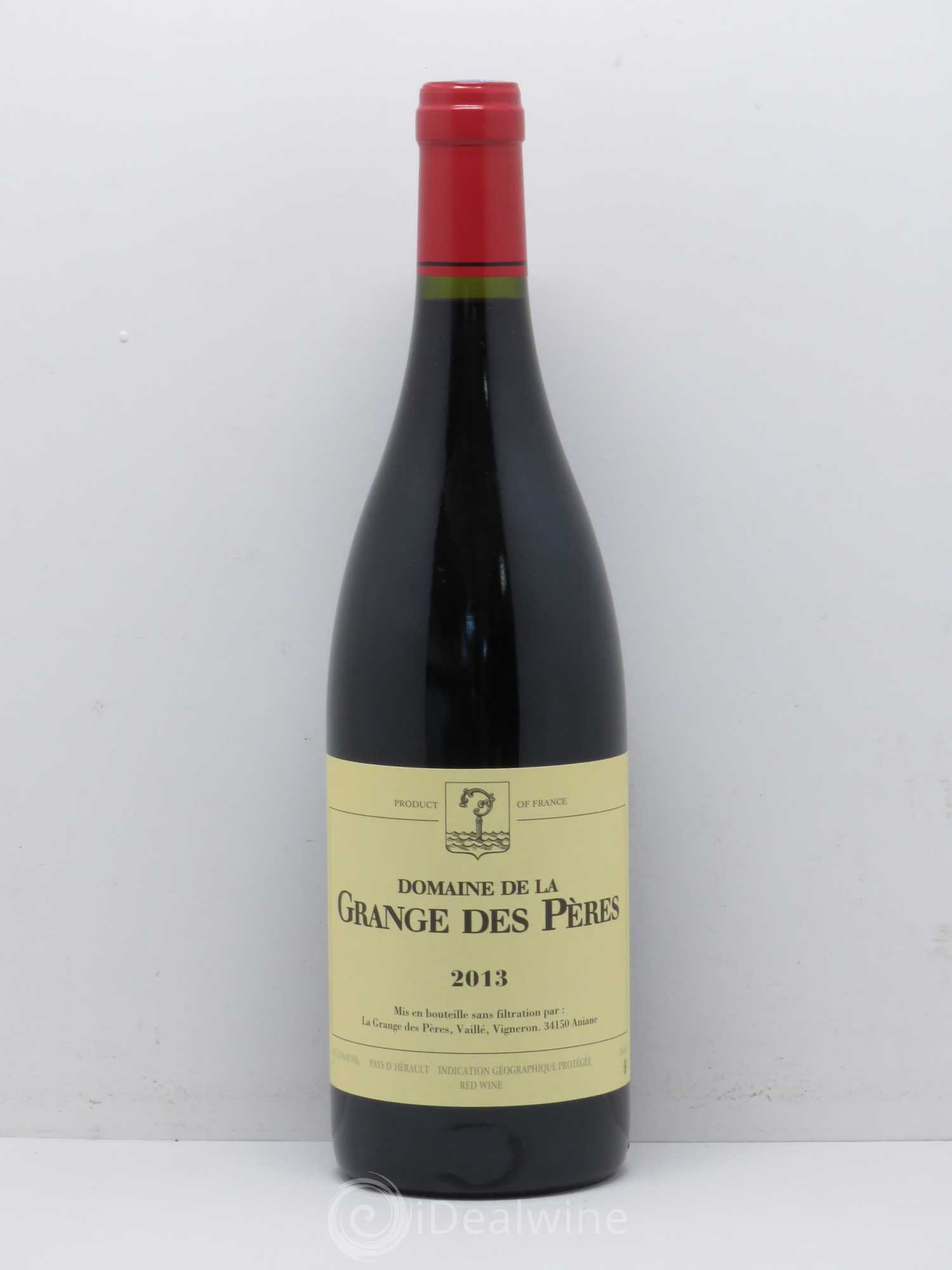 Pays d'Hérault Grange des Pères Laurent Vaillé 2013 - Lot de 1 bouteille - 0