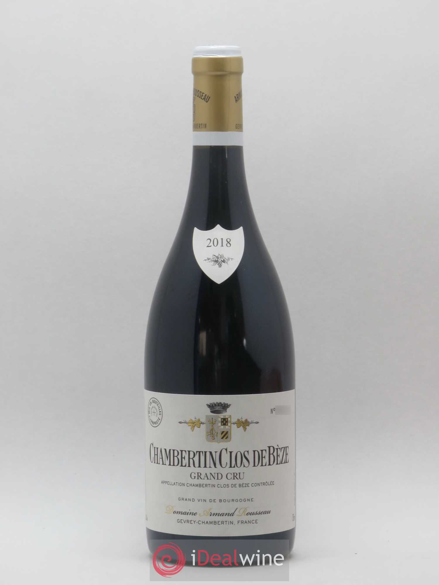 Chambertin Clos de Bèze Grand Cru Armand Rousseau (Domaine) 2018 - Lot de 1 bouteille - 0