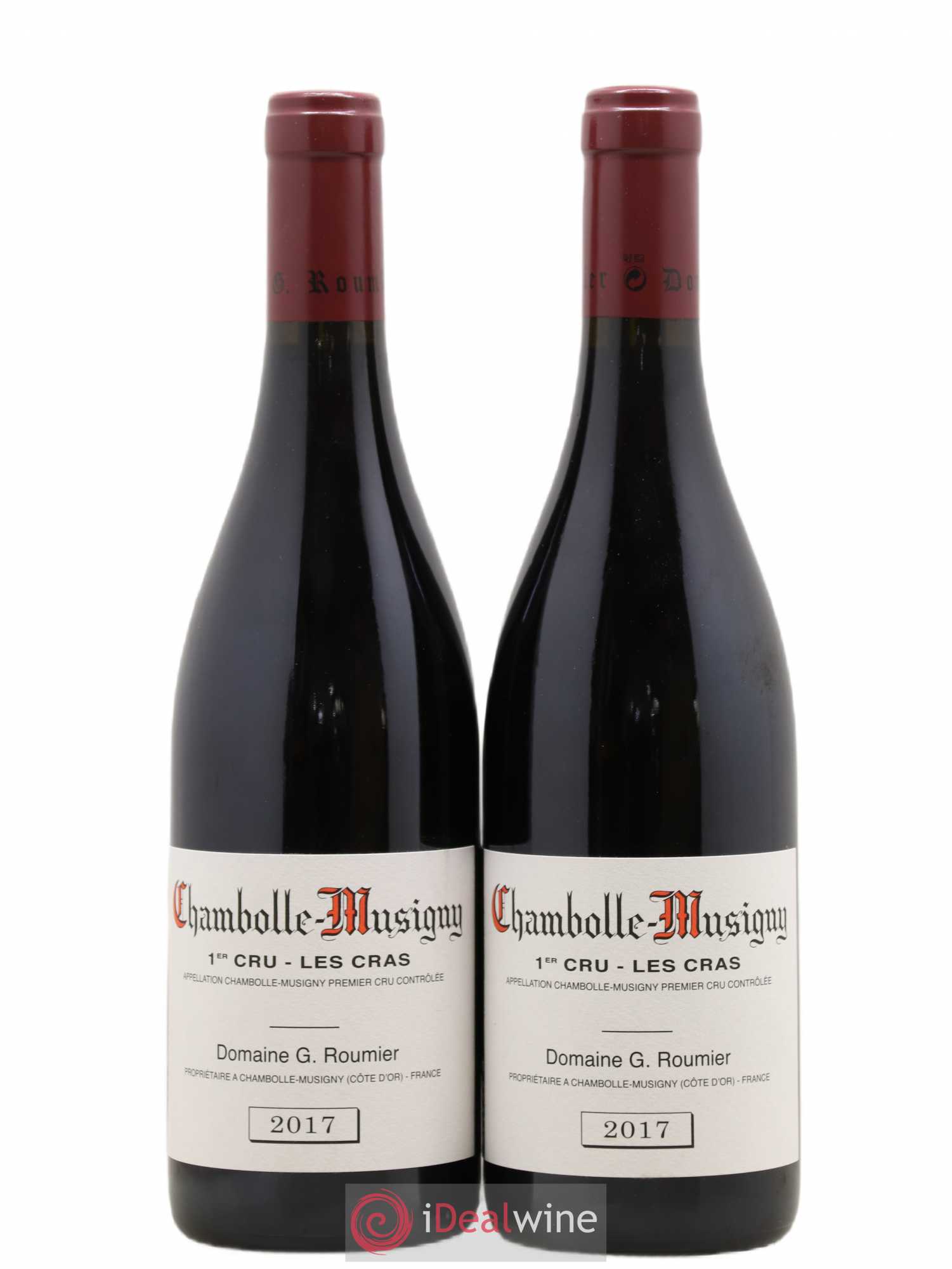 Chambolle-Musigny 1er Cru Les Cras Georges Roumier (Domaine) 2017 - Lot de 2 bouteilles - 0