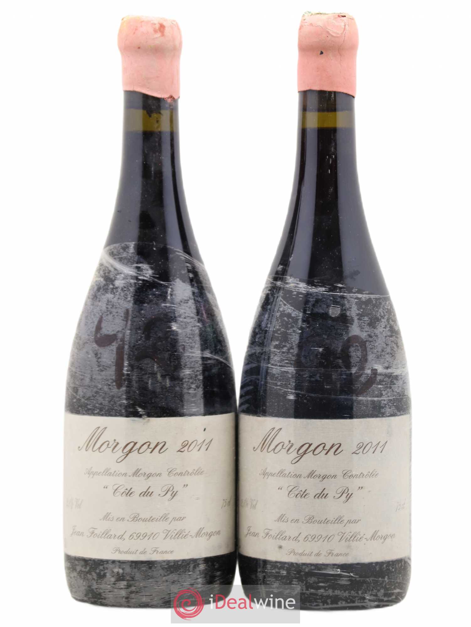 Morgon Côte du Py Jean Foillard 2011 - Lot de 2 bouteilles - 0