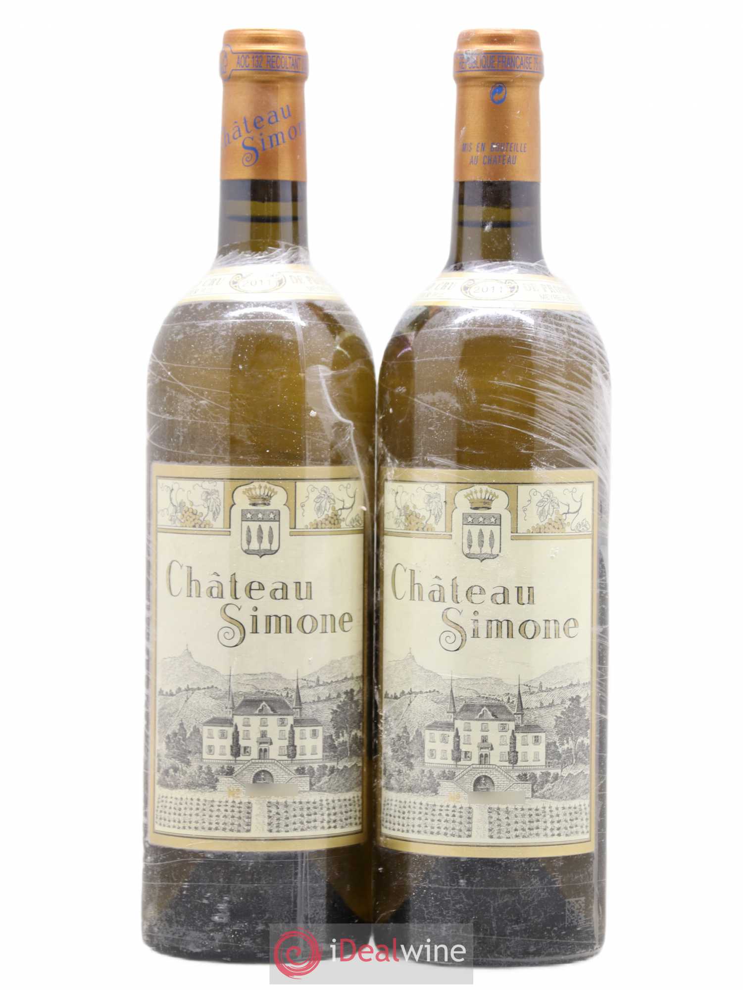 Palette Château Simone Famille Rougier 2011 - Lot de 2 bouteilles - 0