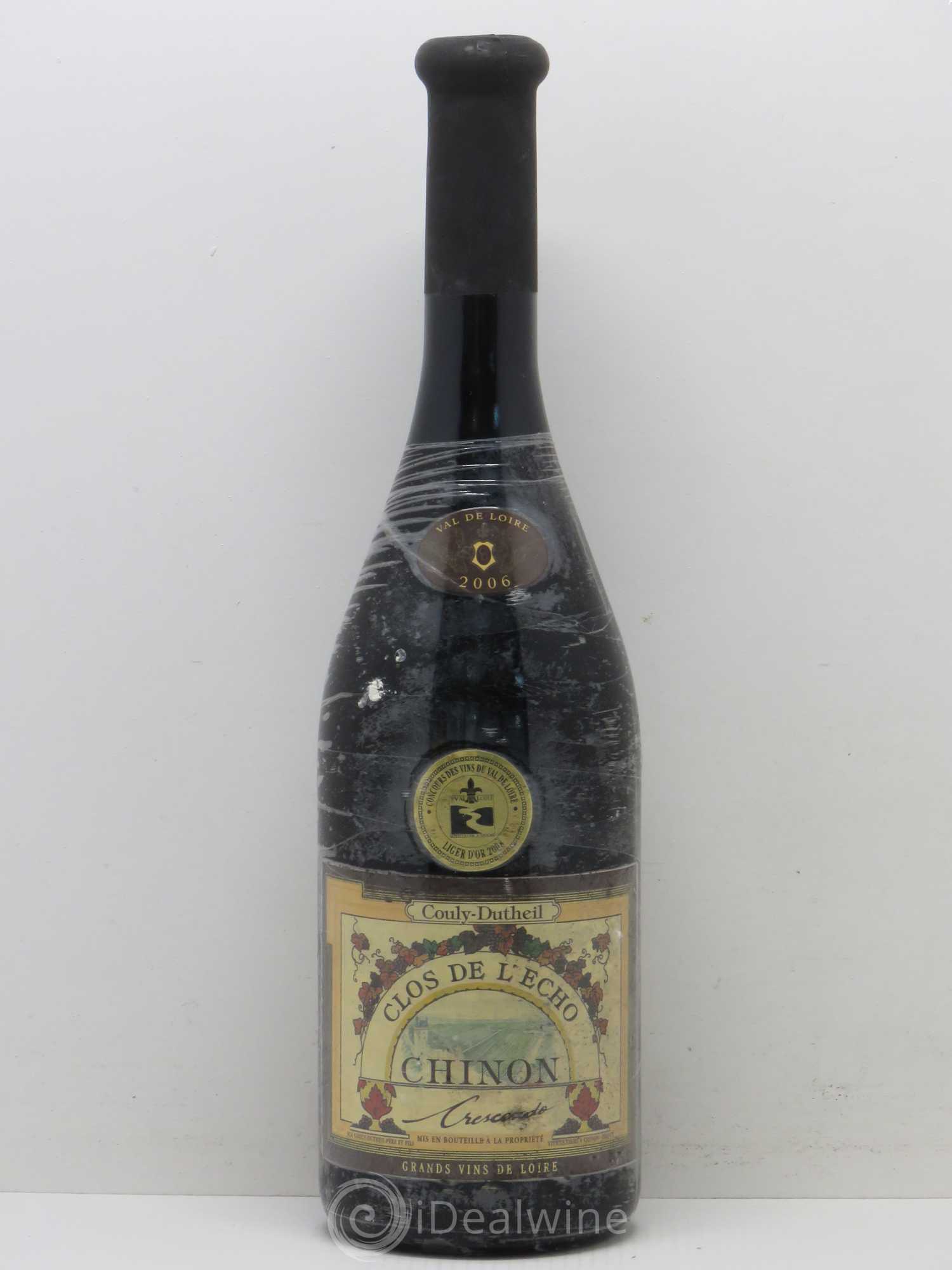Chinon Clos de l'Echo Couly-Dutheil Crescendo 2006 - Lot de 1 bouteille - 0