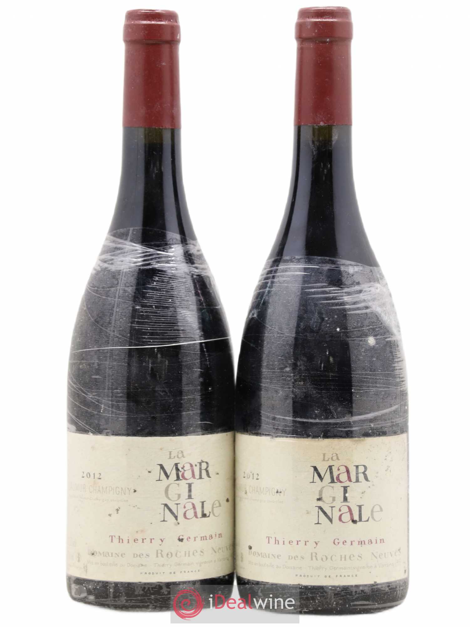 Saumur-Champigny La Marginale Domaine des Roches Neuves - Thierry Germain 2012 - Lot de 2 bouteilles - 0
