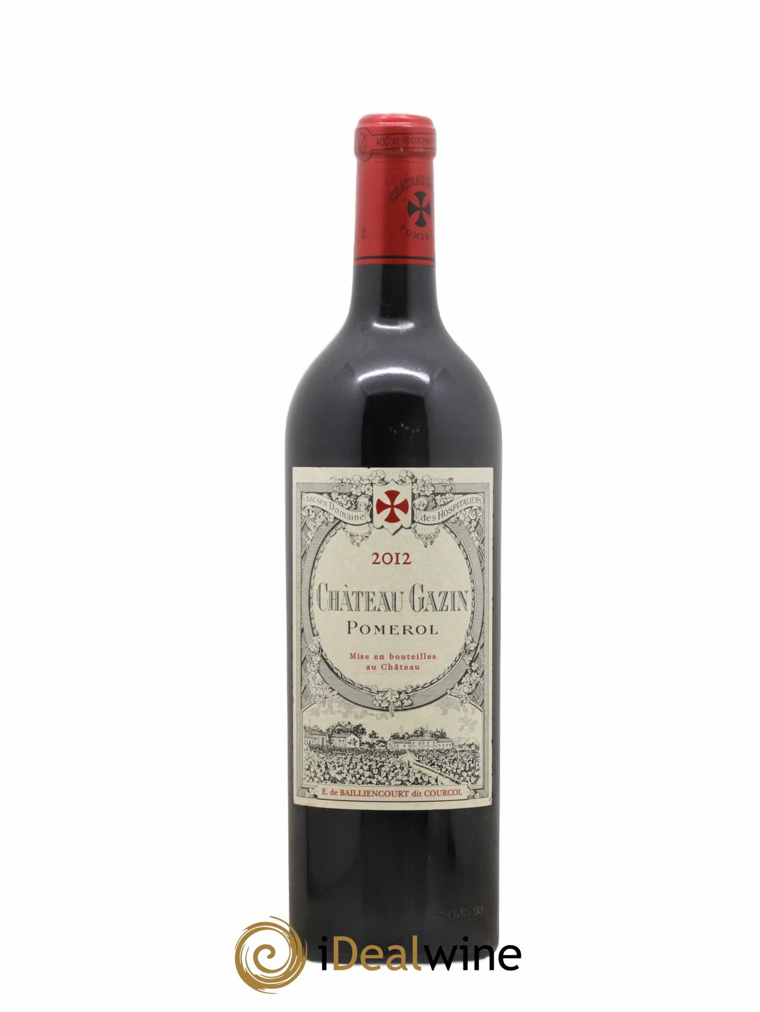 Château Gazin 2012 - Lot de 1 bouteille - 0