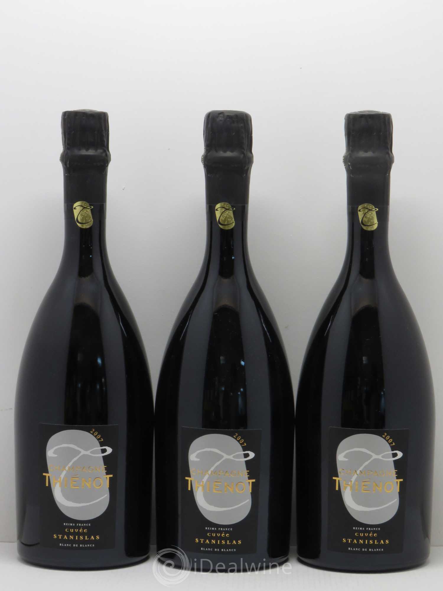 Champagne Cuvée Stanislas Alain Thiénot 2007 - Posten von 3 Flaschen - 0