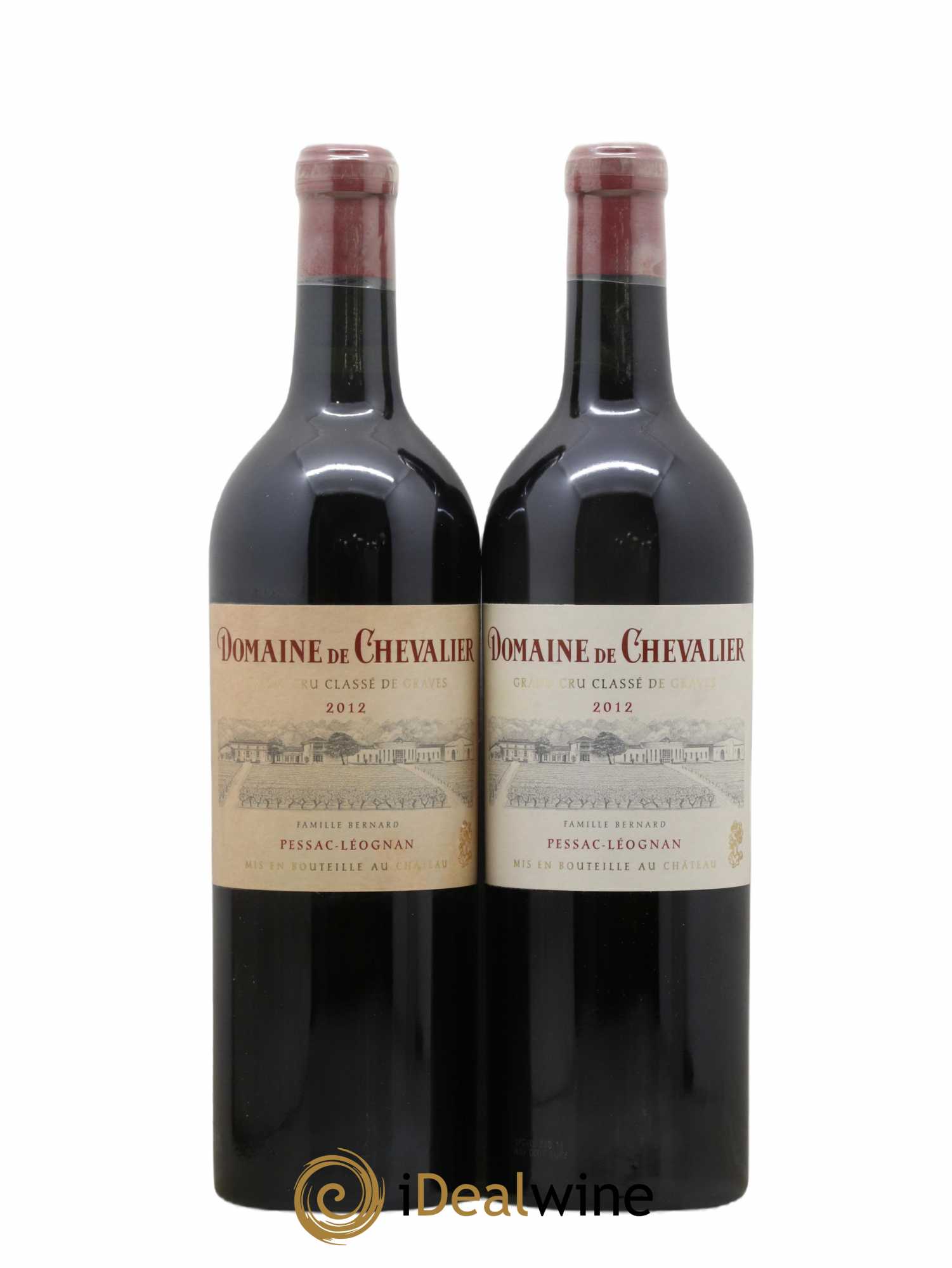 Domaine de Chevalier Cru Classé de Graves 2012 - Lot de 2 bouteilles - 0