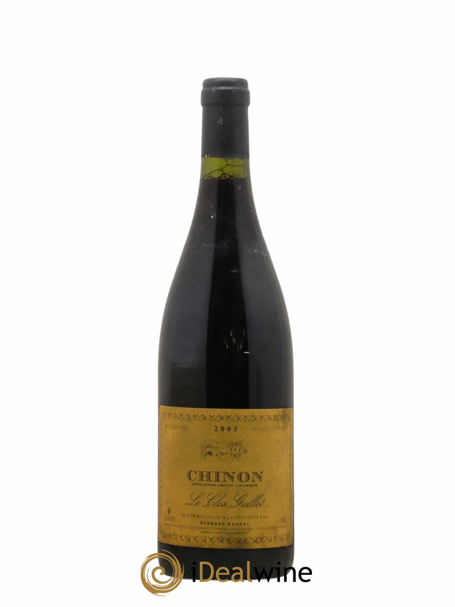 Chinon Le Clos Guillot Bernard Baudry 2005 - Lot de 1 bouteille - 0