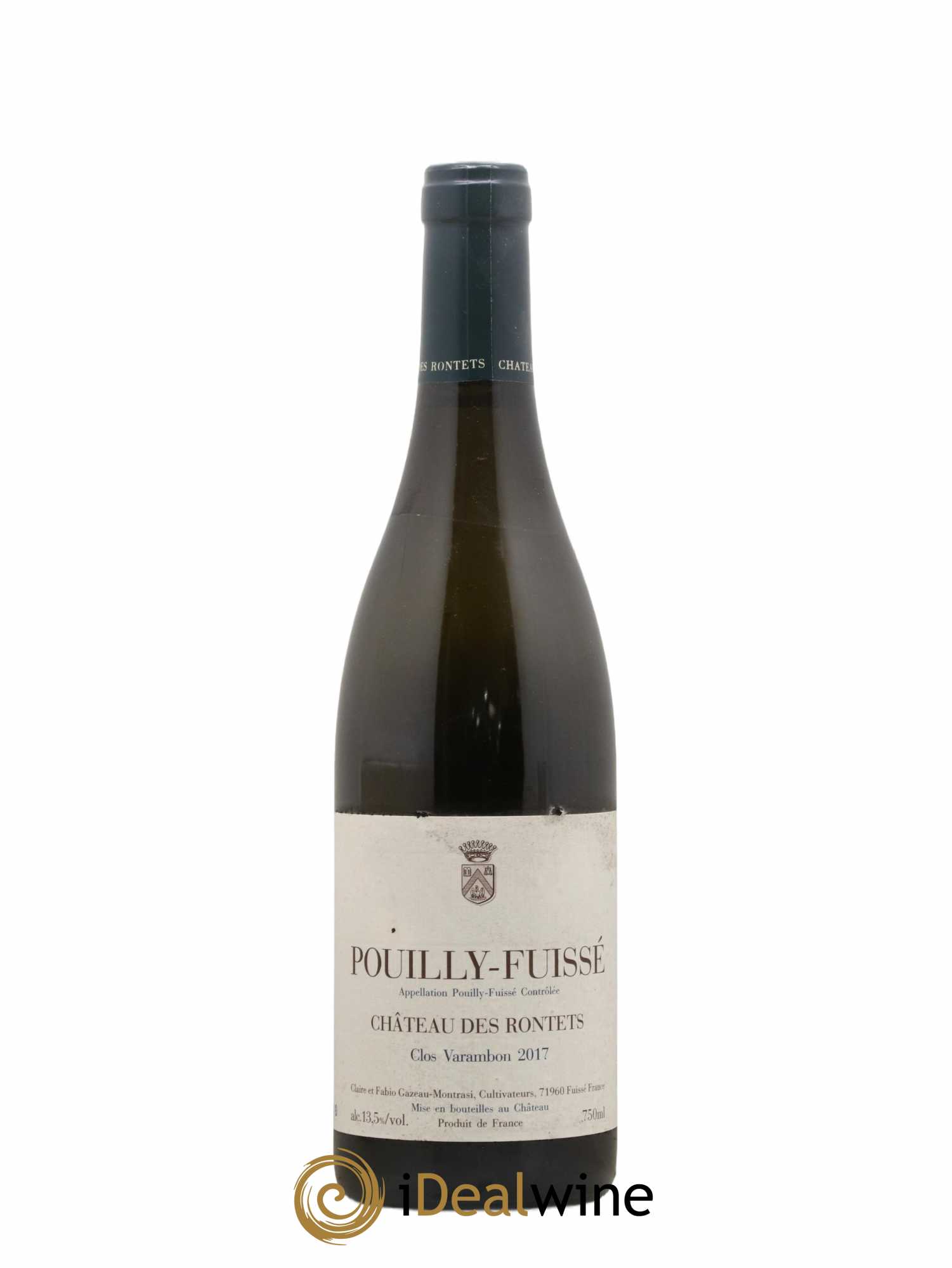 Pouilly-Fuissé Clos Varambon Château des Rontets 2017 - Lot de 1 bouteille - 0