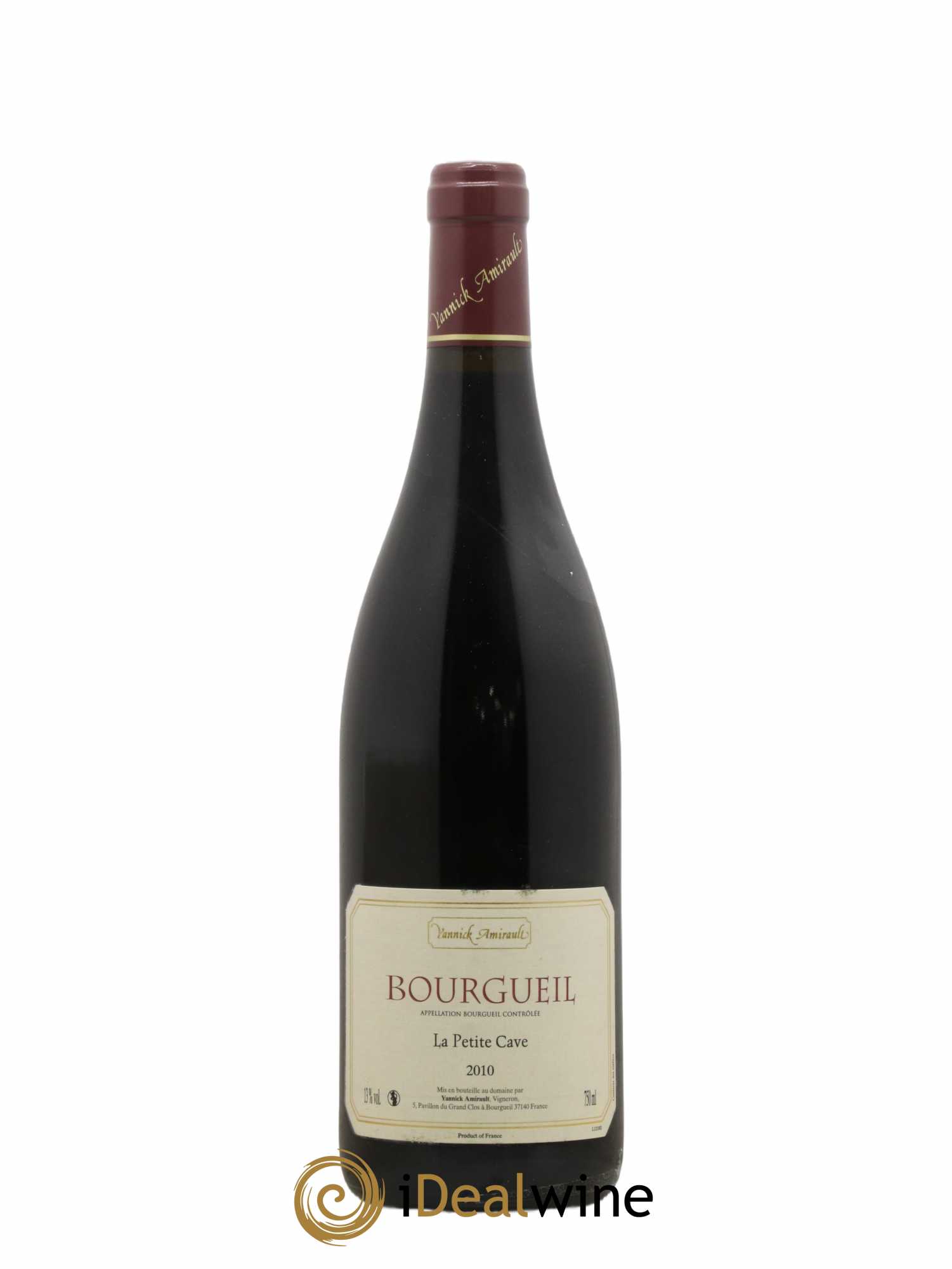 Bourgueil Petite cave Yannick Amirault (Domaine) 2010 - Lot de 1 bouteille - 0