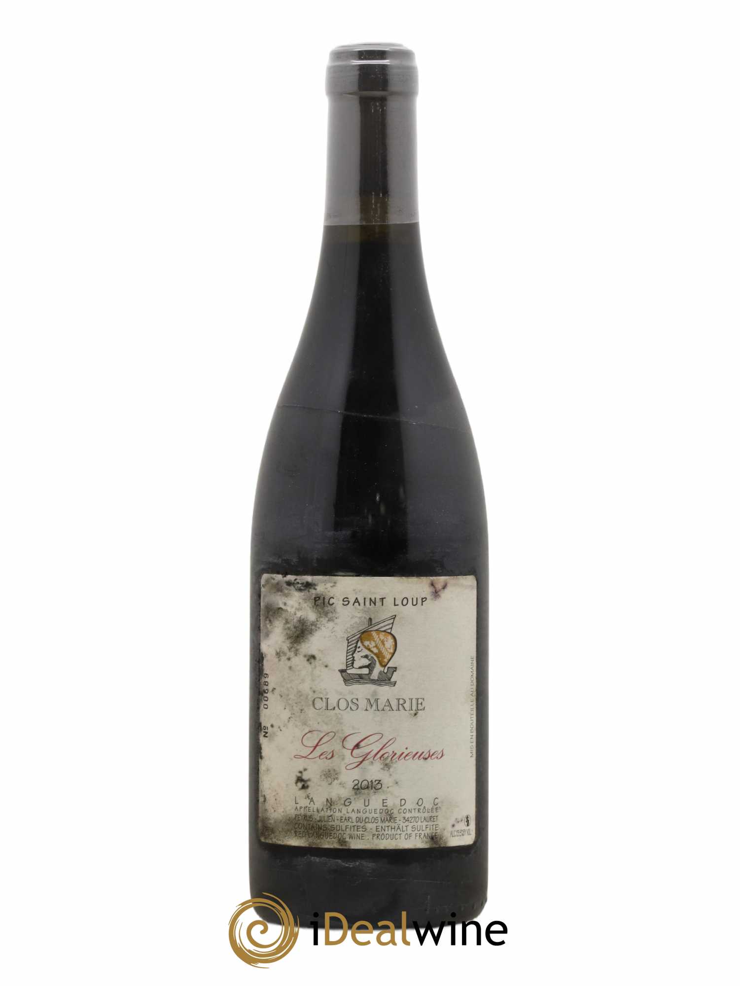 Pic Saint-Loup Clos Marie Les Glorieuses Christophe Peyrus et Françoise Julien 2013 - Lot de 1 bouteille - 0