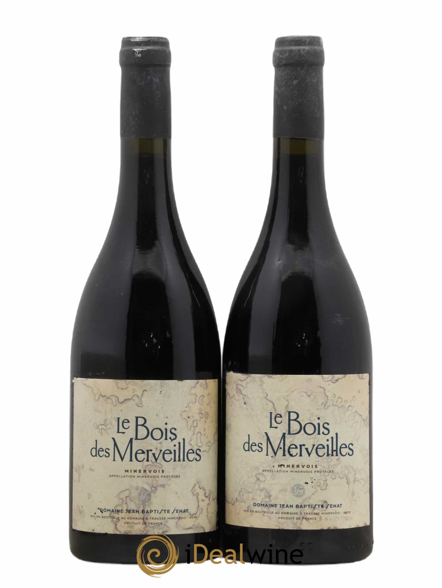 Minervois Le Bois des Merveilles Jean-Baptiste Sénat 2015 - Lot de 2 bouteilles - 0