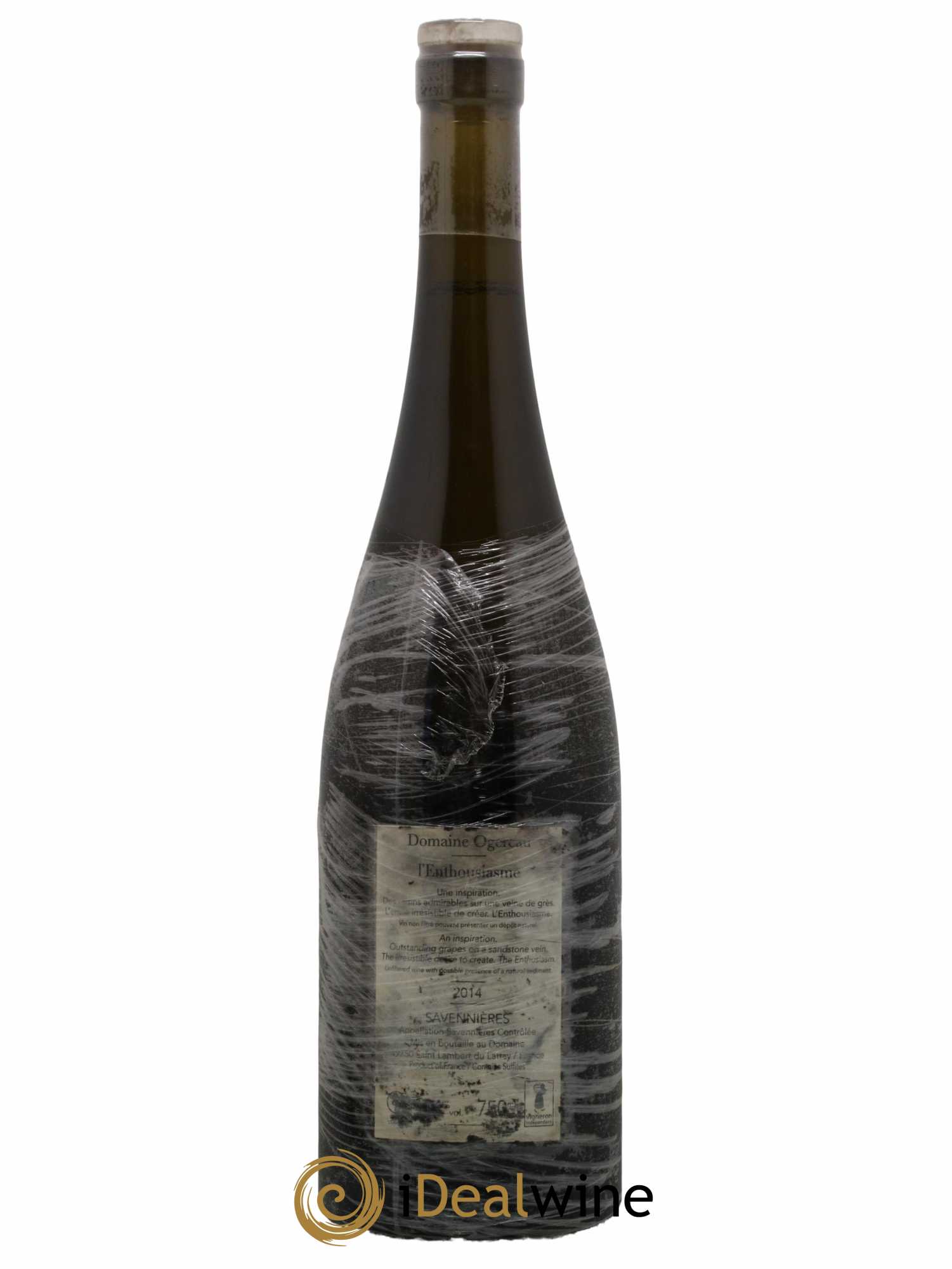 Savennières L'Enthousiasme Domaine Ogereau 2014 - Lot de 1 bouteille - 1