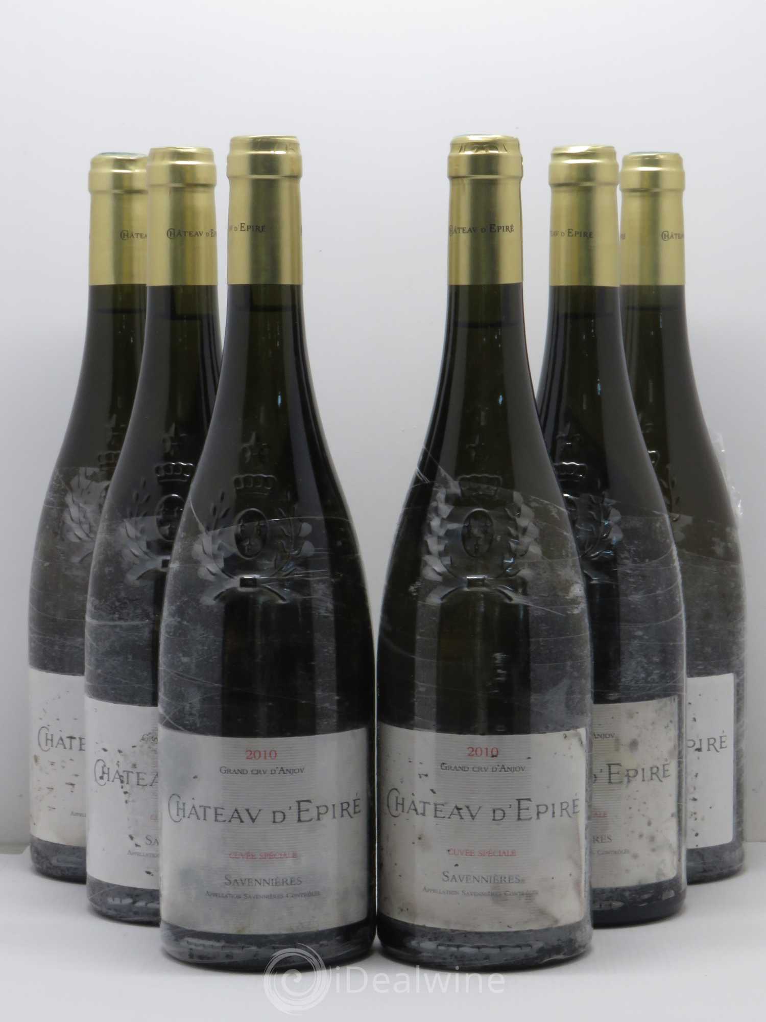 Savennières Château d'Epiré cuvée spéciale 2010 - Posten von 6 Flaschen - 0