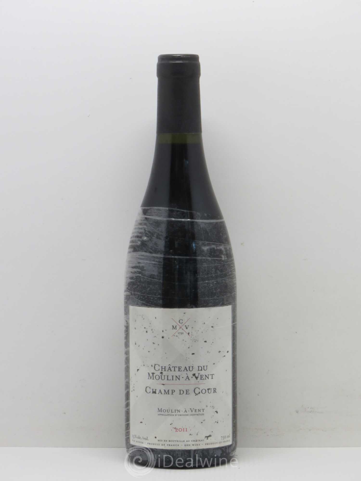 Moulin-à-Vent Château du Moulin à Vent Champ de Cour 2011 - Lot de 1 bouteille - 0