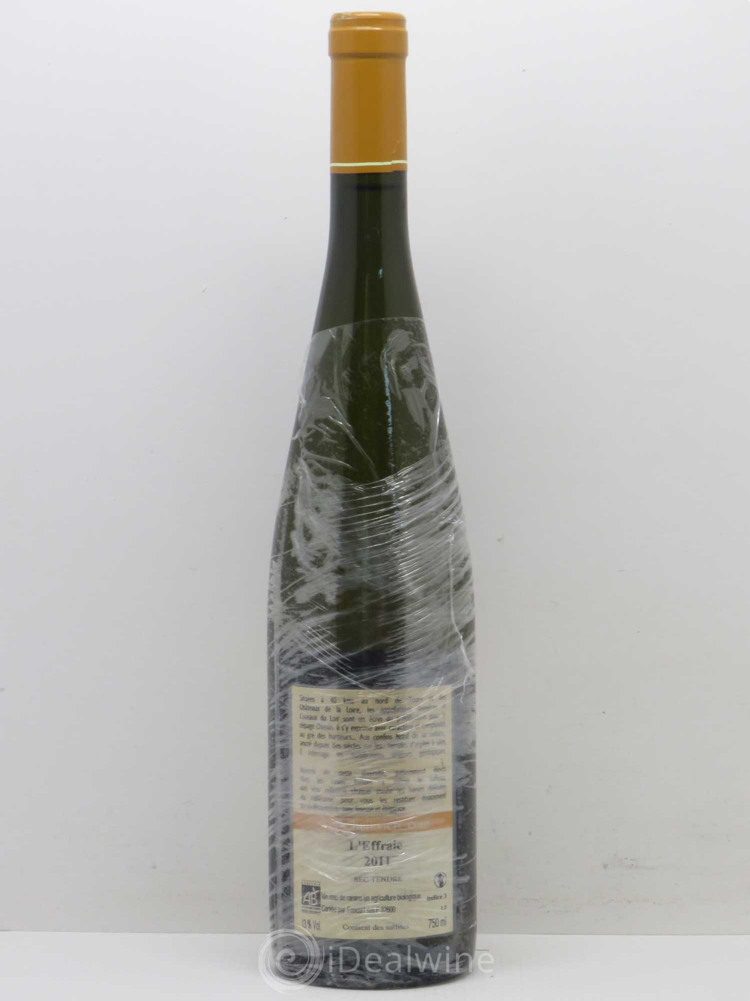 Coteaux du Loir L'Effraie Domaine de Bellivière 2011 - Lot de 1 bouteille - 1