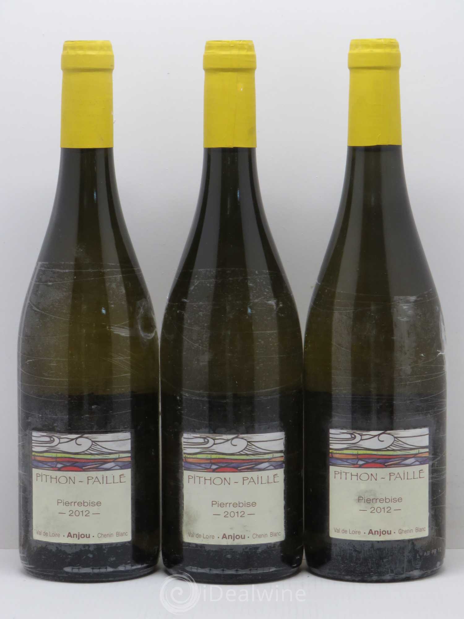 Anjou Pierrebise Domaine Pithon-Paillé 2012 - Posten von 3 Flaschen - 0