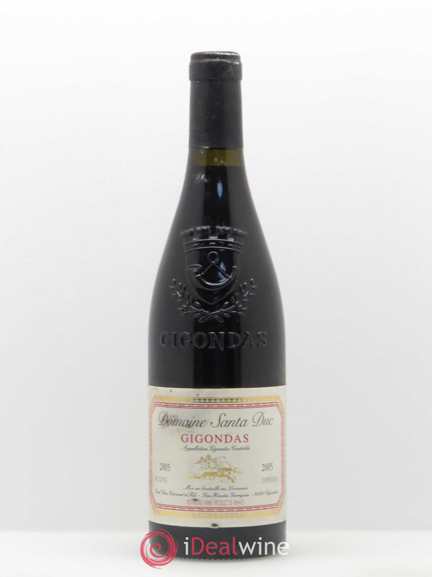 Gigondas Domaine Santa Duc 2005 - Lot de 1 bouteille - 0