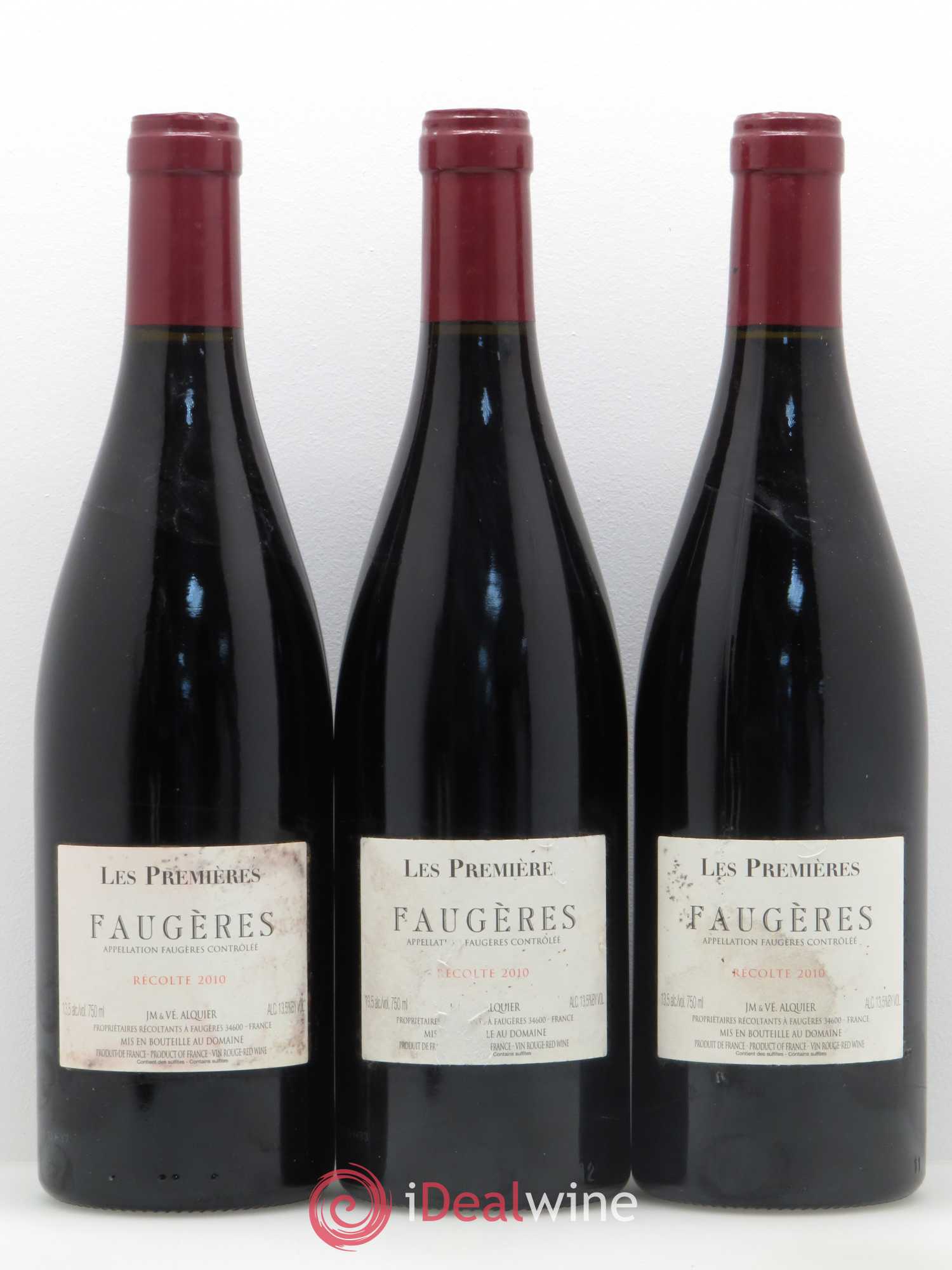 Faugères Domaine Jean-Michel Alquier Les Premières 2010 - Lot de 5 bouteilles - 1
