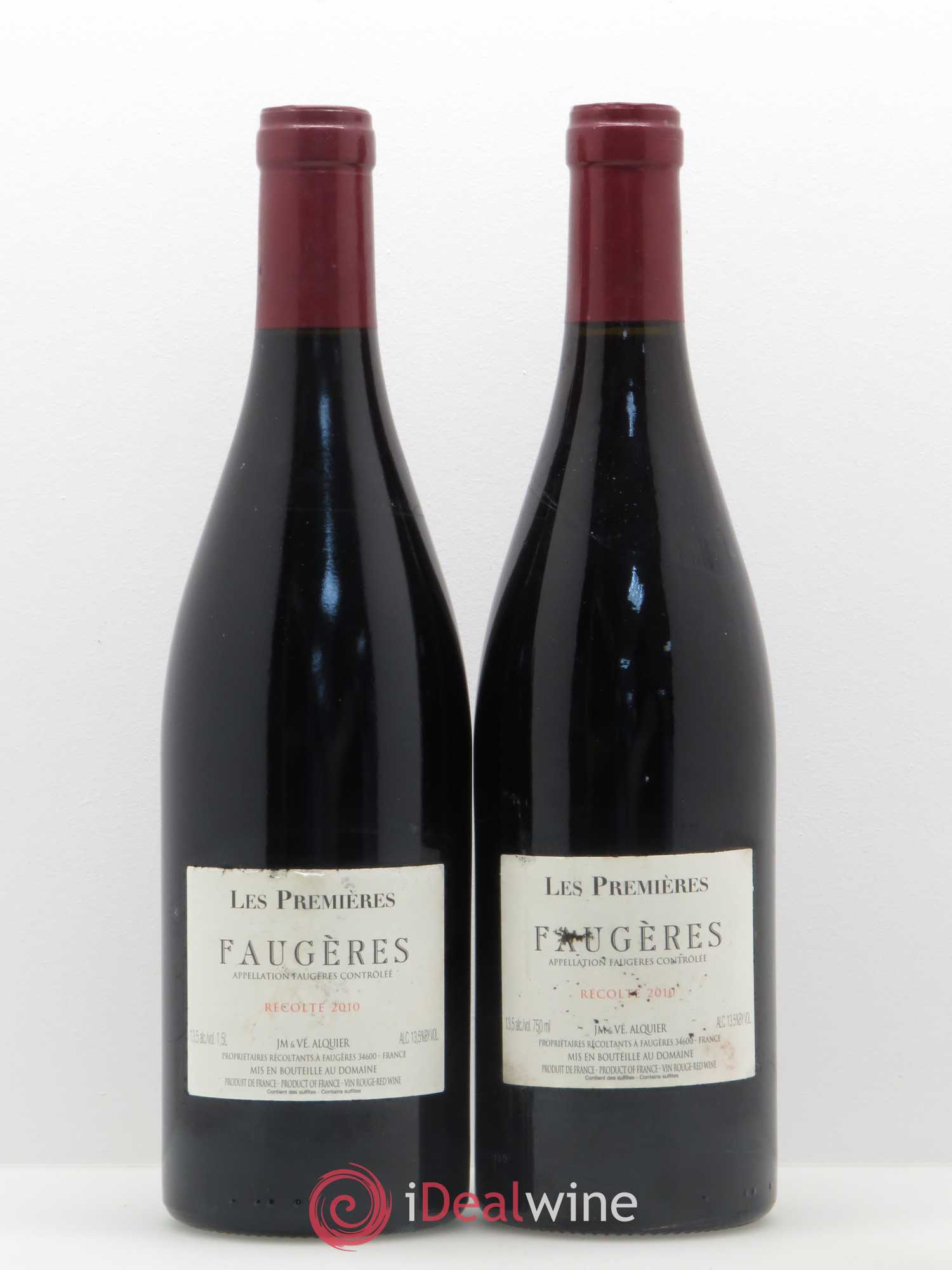 Faugères Domaine Jean-Michel Alquier Les Premières 2010 - Lot de 5 bouteilles - 2