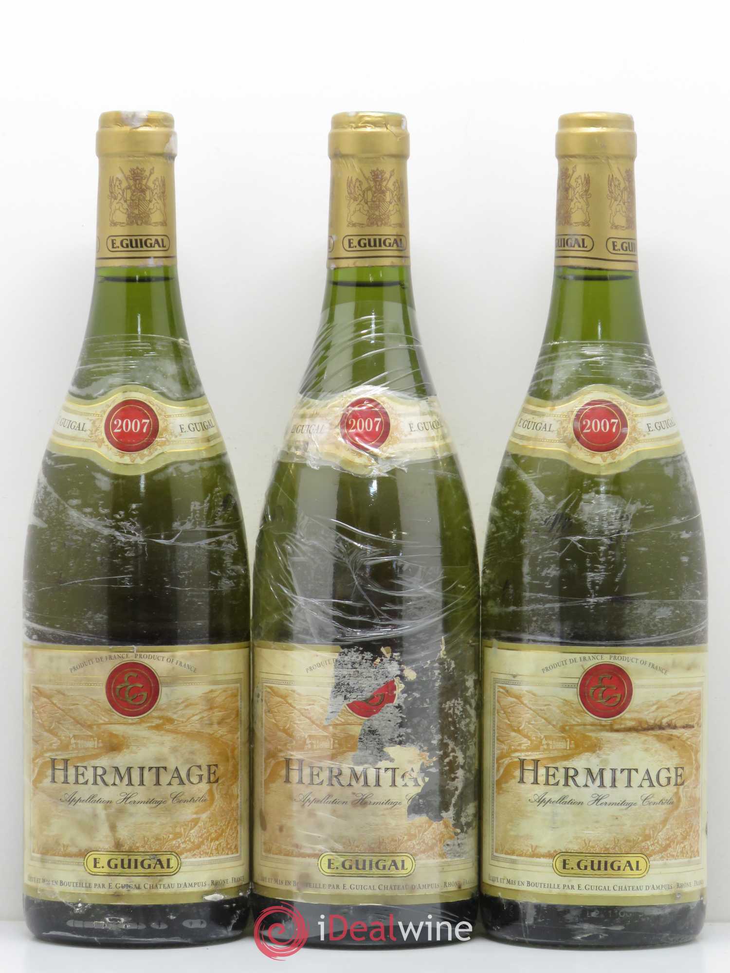Hermitage Guigal 2007 - Lot de 3 bouteilles - 0