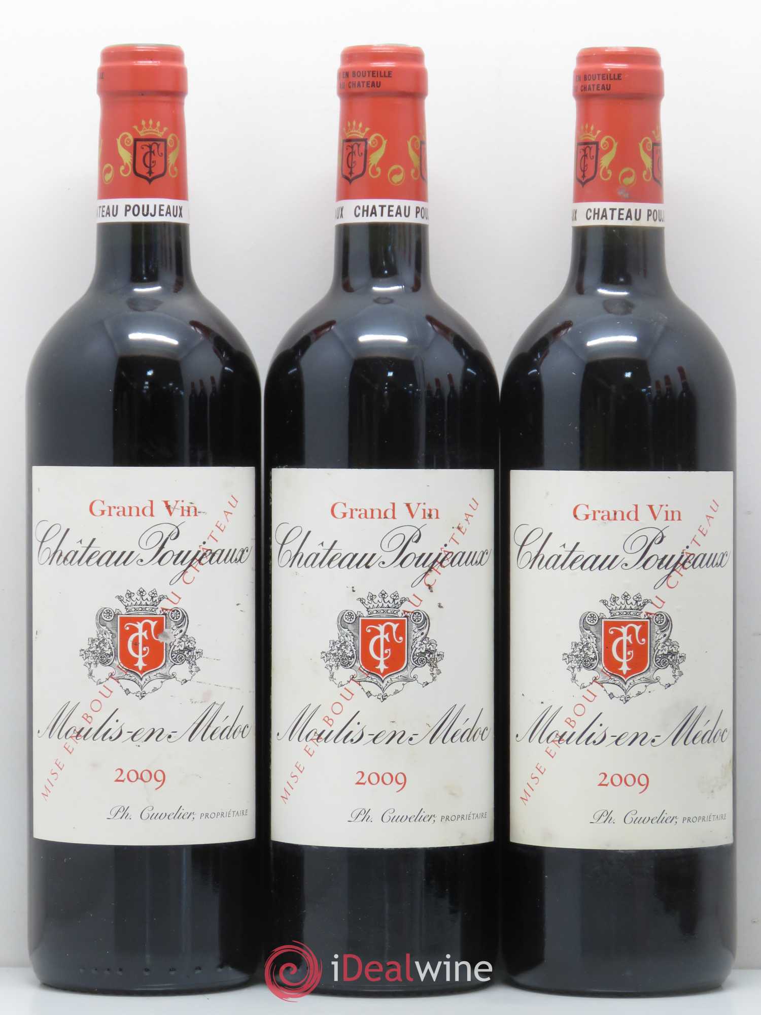 Château Poujeaux 2009 - Lot de 6 bouteilles - 1