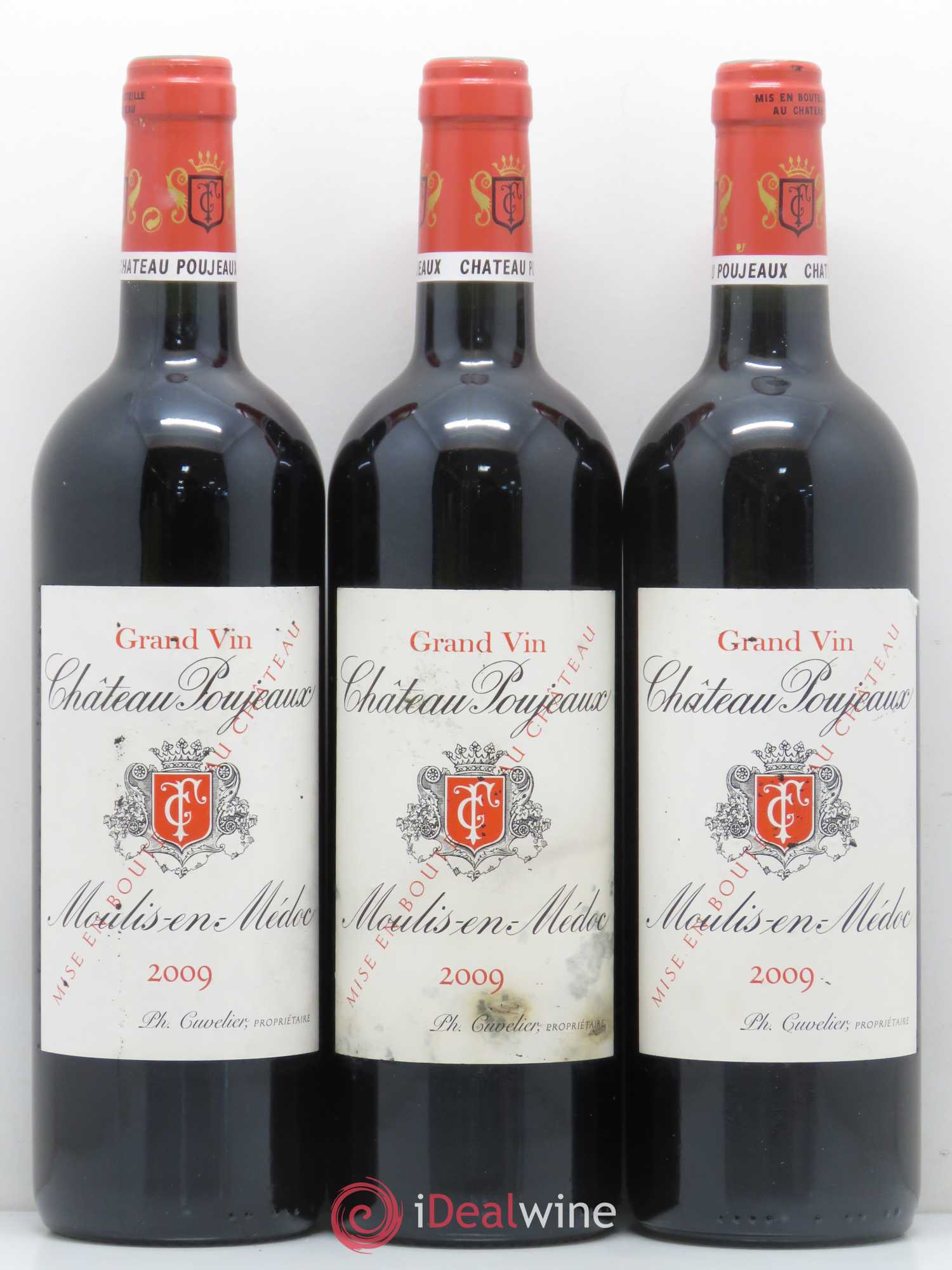 Château Poujeaux 2009 - Lot de 6 bouteilles - 2