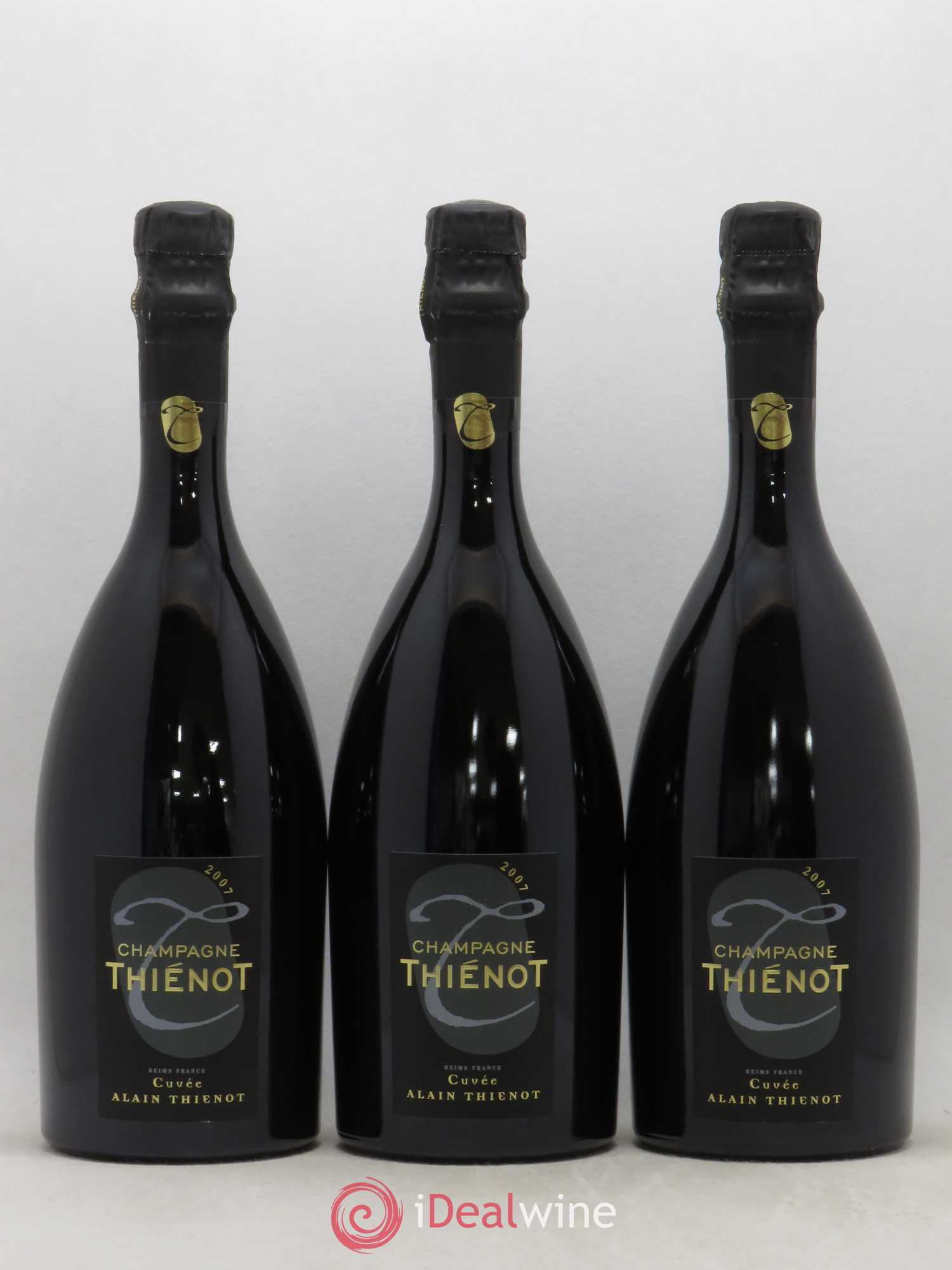 Champagne Thiénot Cuvée Alain Thiénot 2007 - Posten von 3 Flaschen - 0