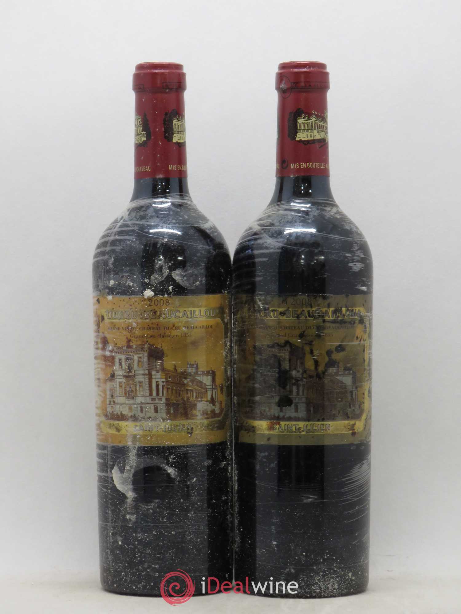 Château Ducru Beaucaillou 2ème Grand Cru Classé 2008 - Lot de 2 bouteilles - 0