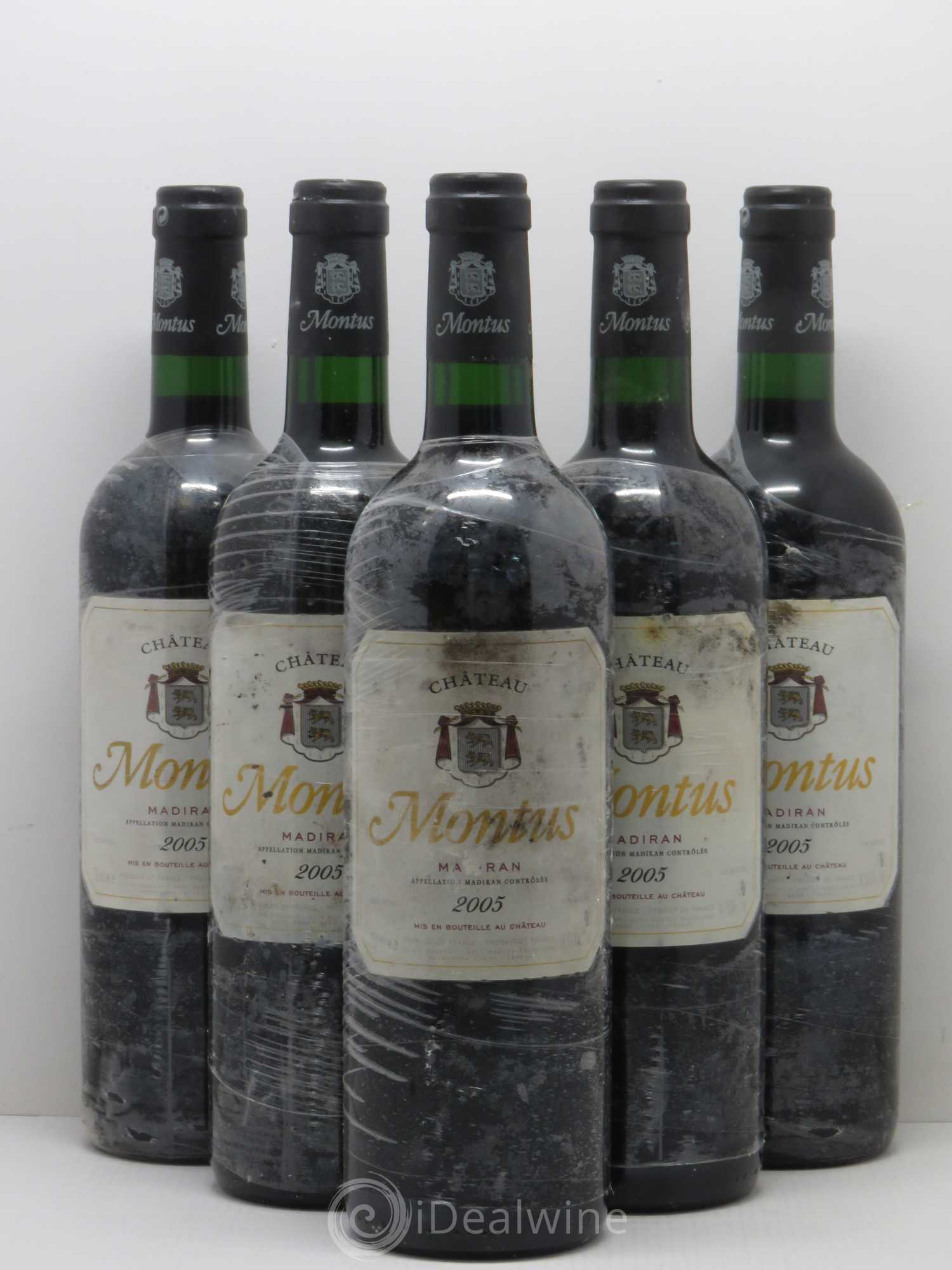Madiran Château Montus Alain Brumont 2005 - Lot de 5 bouteilles - 0