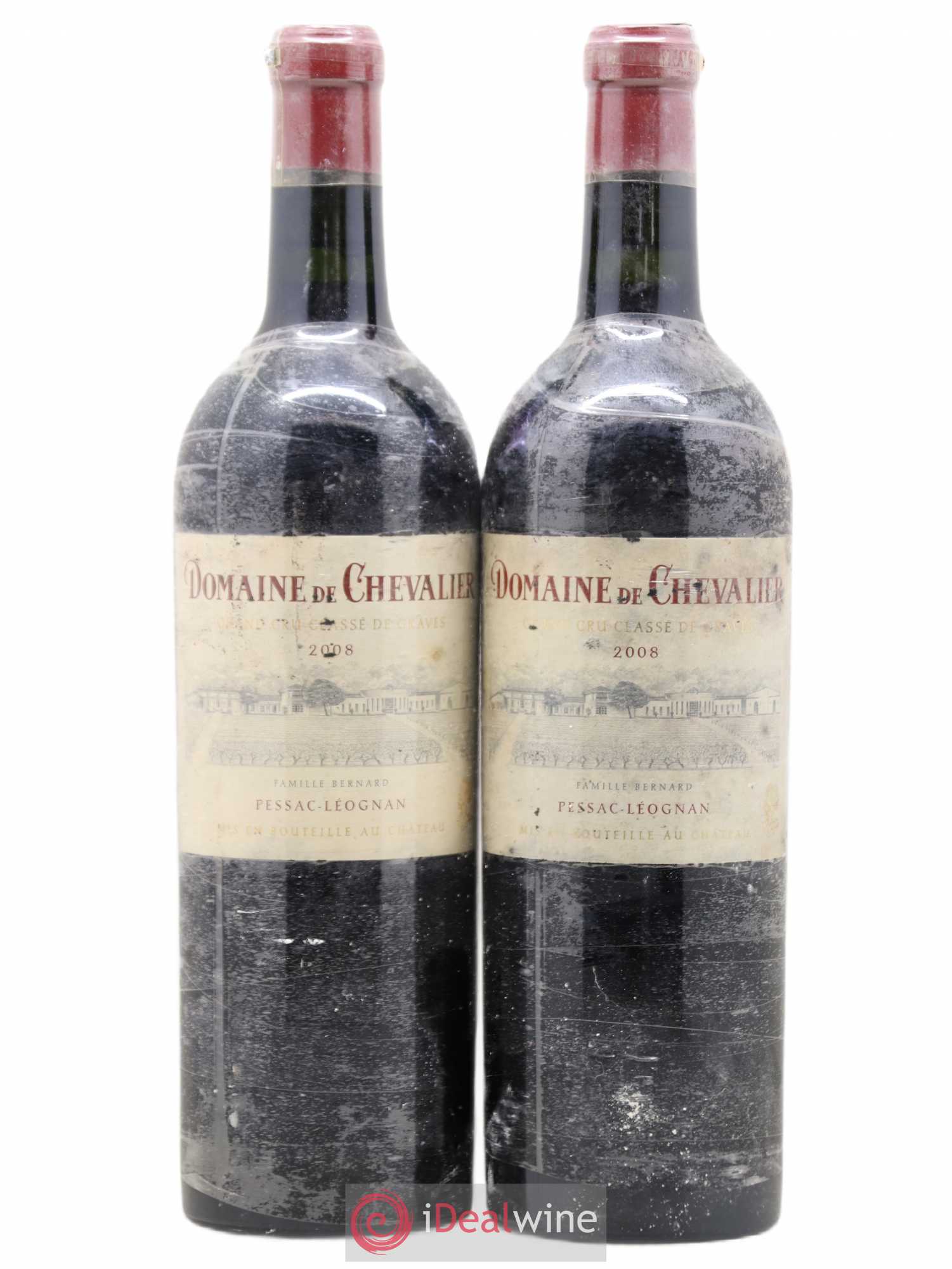 Domaine de Chevalier Cru Classé de Graves 2008 - Lot de 2 bouteilles - 0